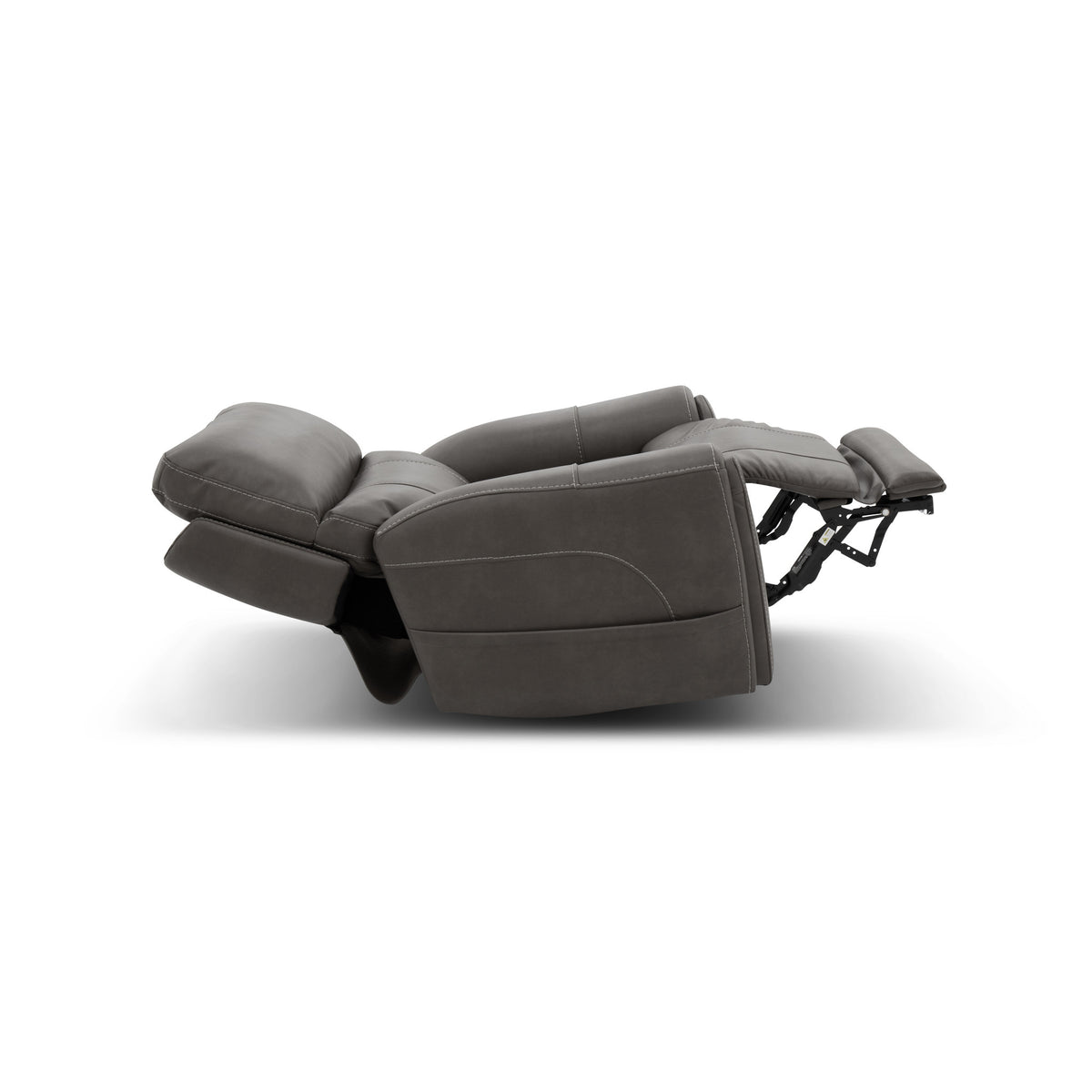 Carter Fabric Power Rocking Recliner with Power Headrest, Lumbar, Heat & Massage