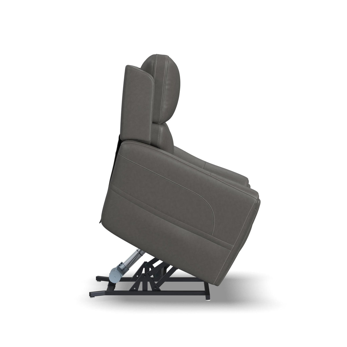 Carter Fabric Power Lift Recliner with Power Headrest, Lumbar, Heat & Massage