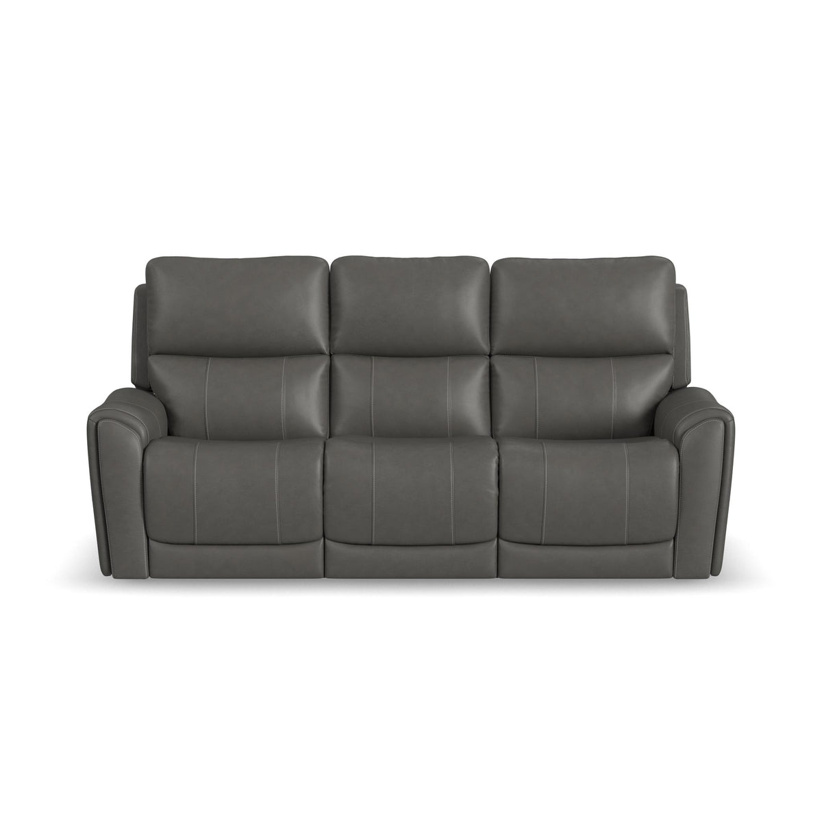 Carter Fabric Power Reclining Sofa with Console & Power Headrests & Lumbar