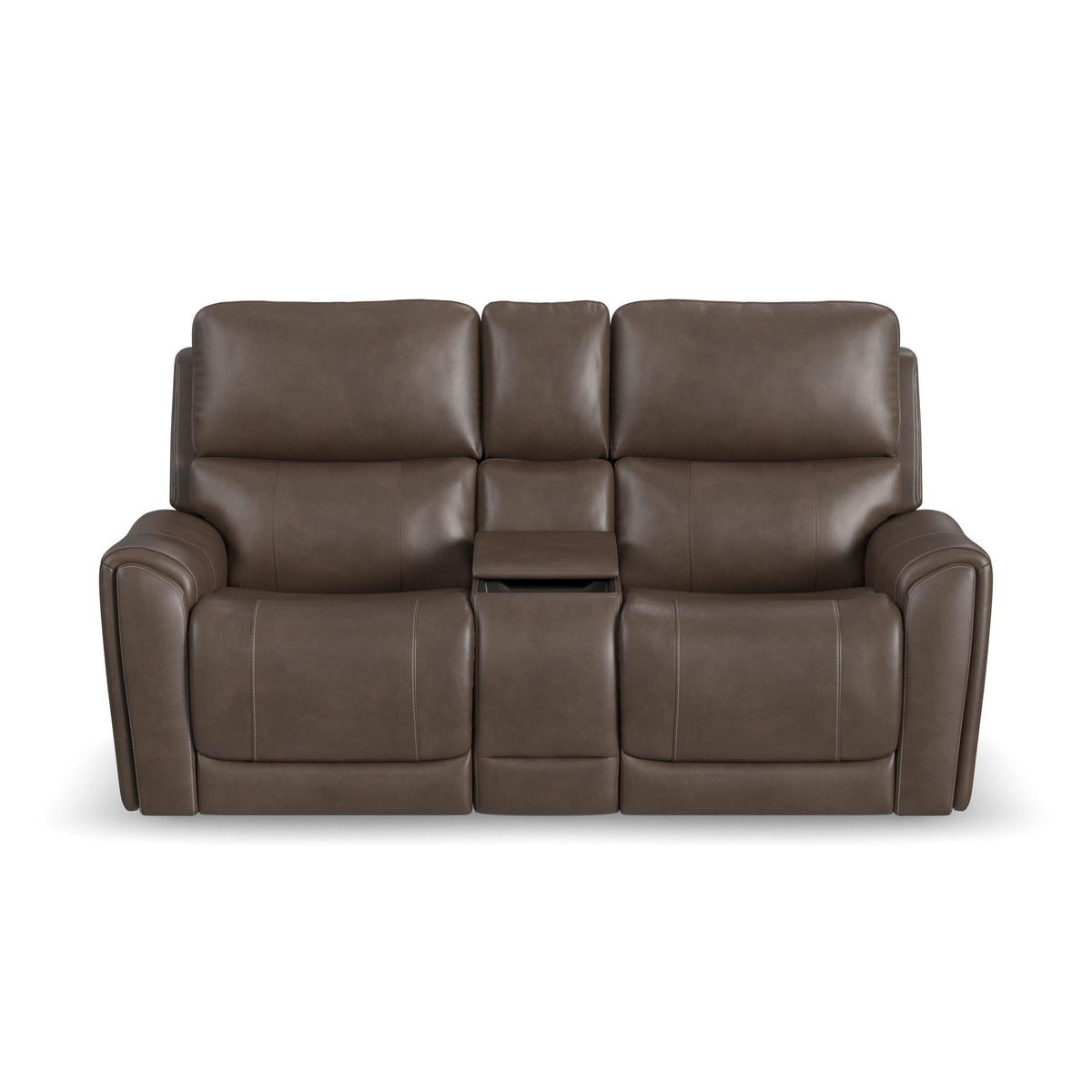 Carter Fabric Power Reclining Loveseat with Console & Power Headrests & Lumbar
