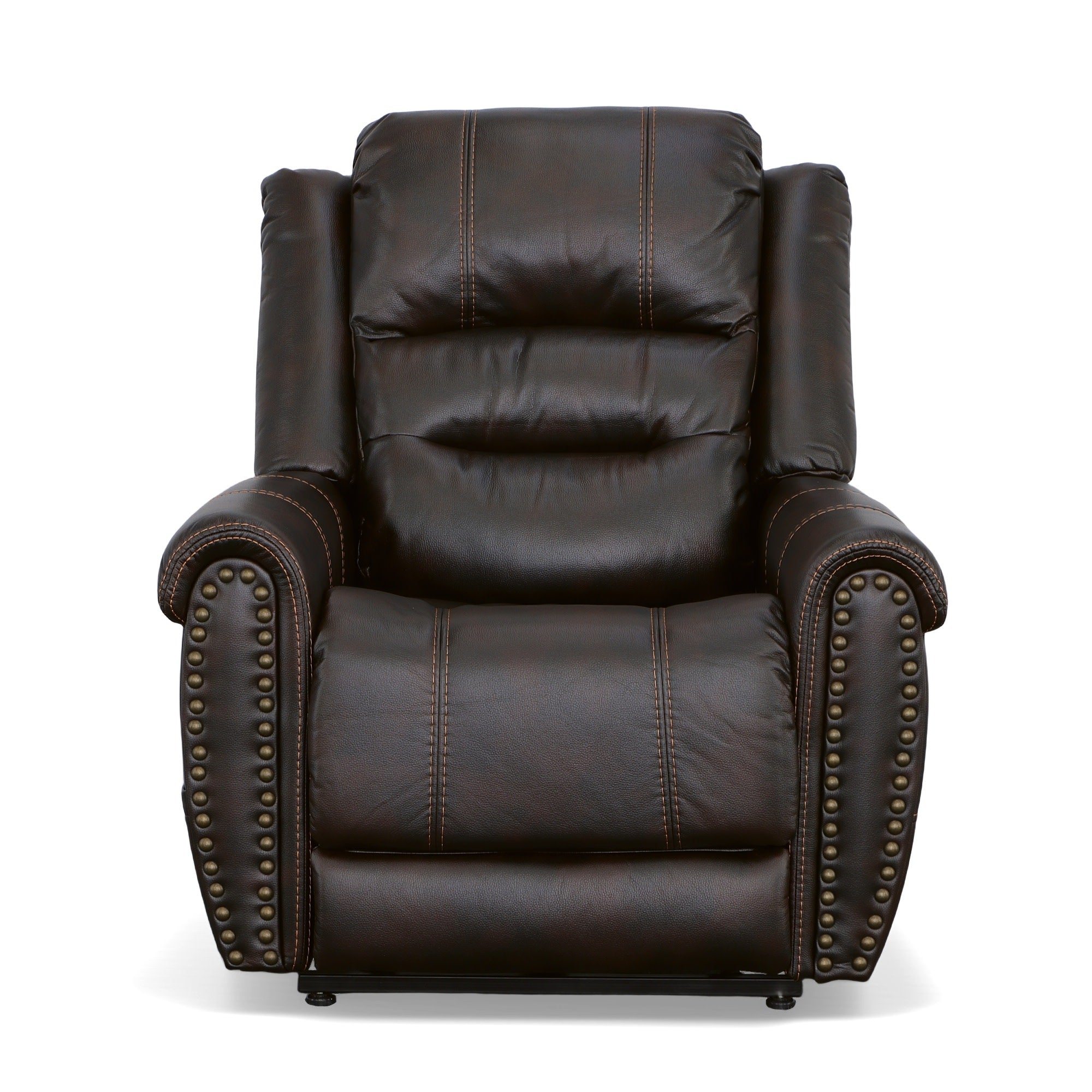 Oscar Molasses Fabric Power Lift Recliner with Right-Hand Control