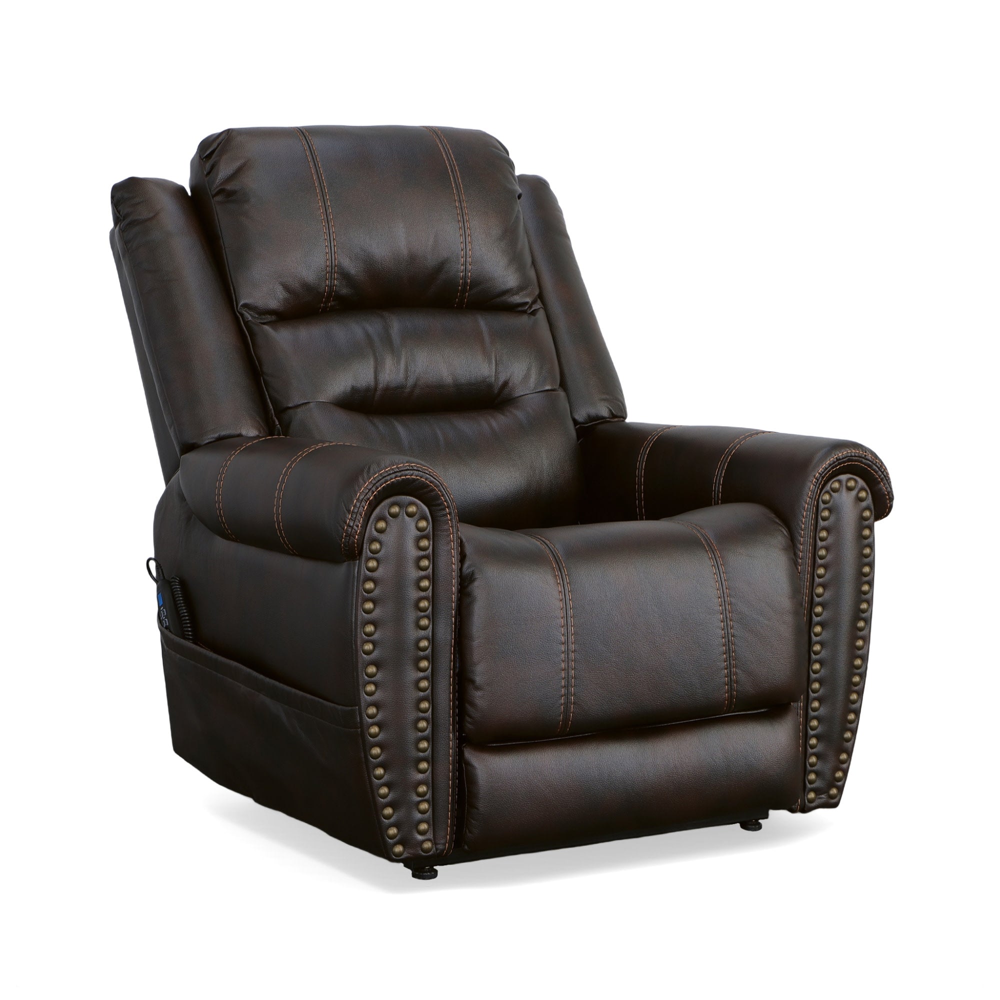 Oscar Fabric Power Lift Recliner with Right-Hand Control & Power Headrest