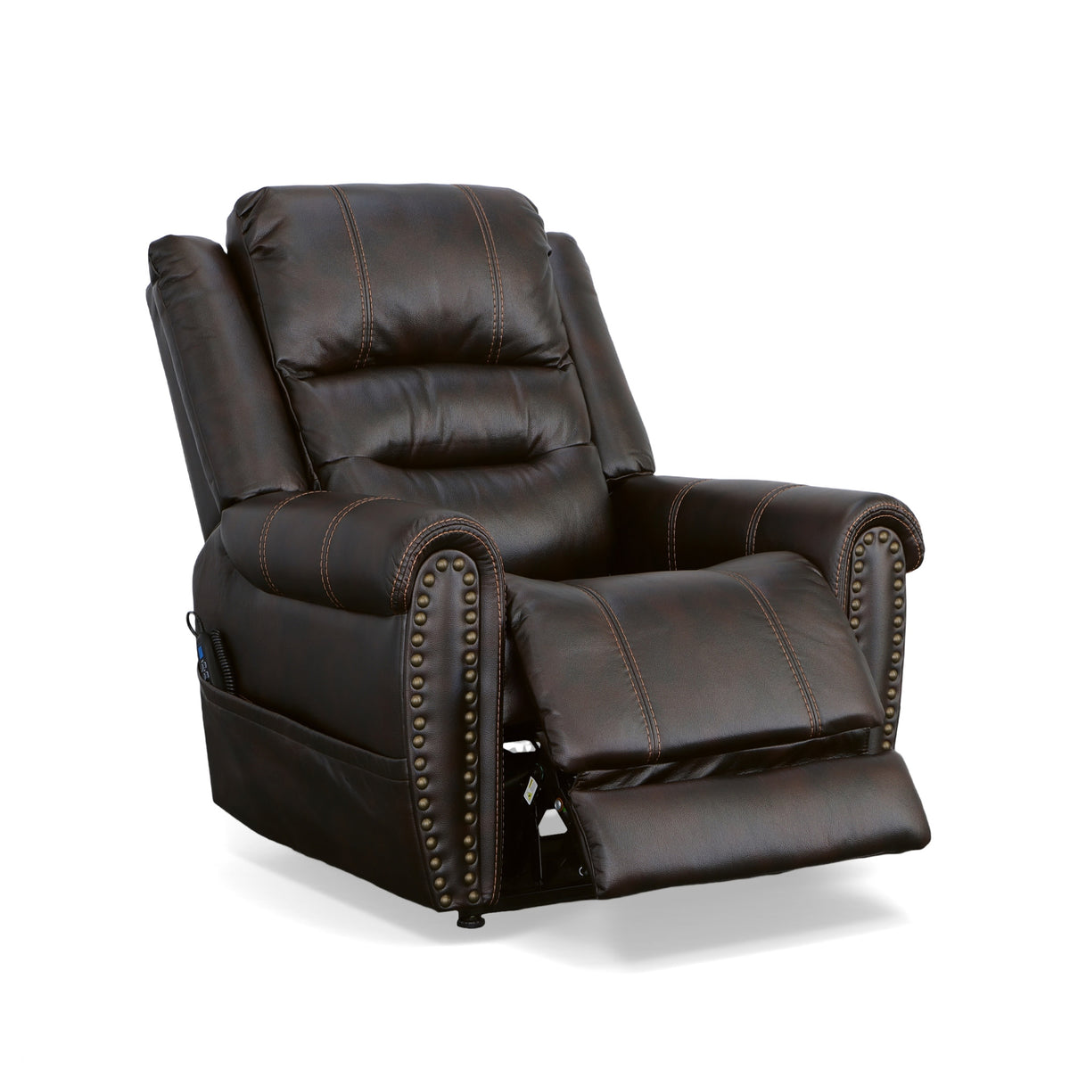 Oscar Fabric Power Lift Recliner with Right-Hand Control & Power Headrest