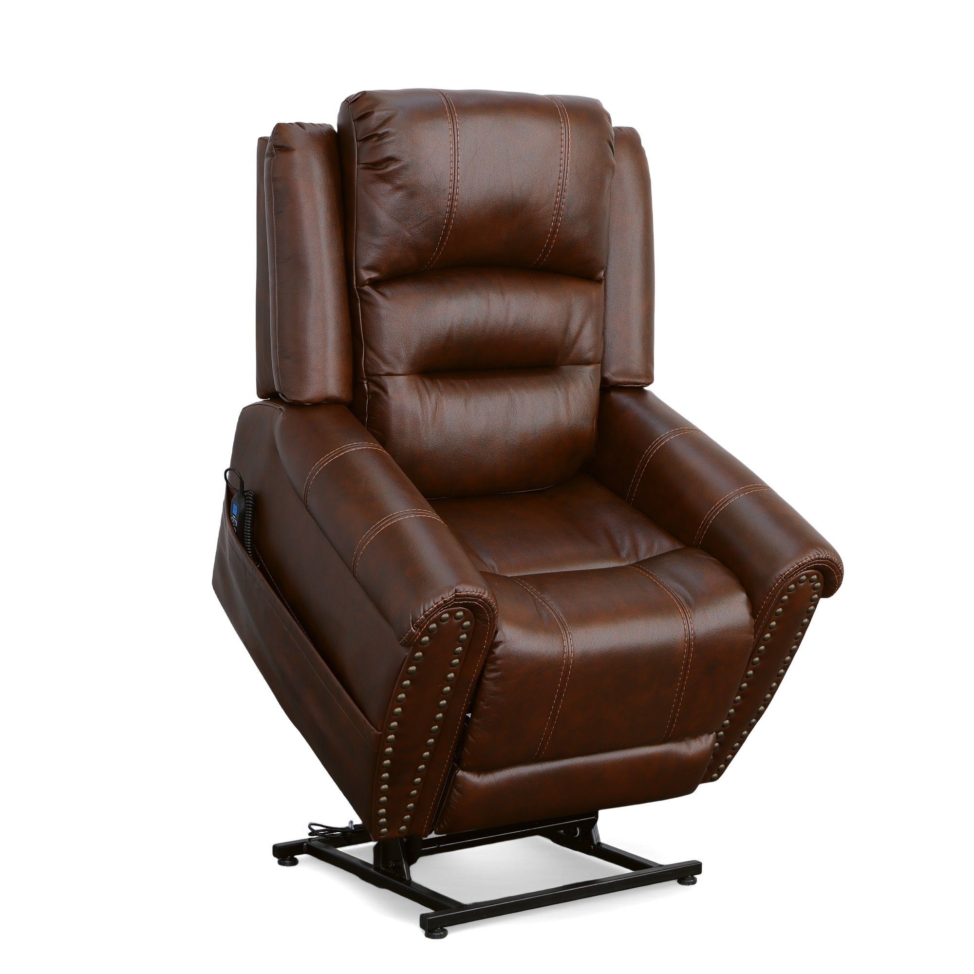 Oscar Fabric Power Lift Recliner with Right-Hand Control & Power Headrest