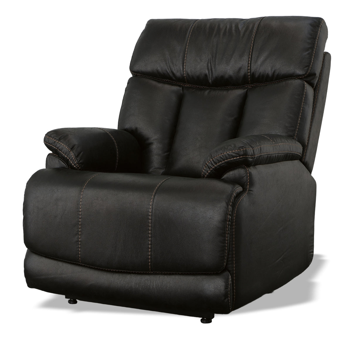Clive Fabric Power Recliner with Power Headrest & Lumbar