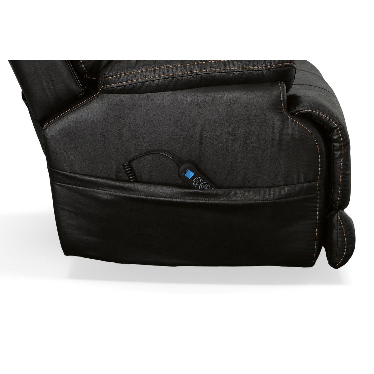 Clive Fabric Power Recliner with Power Headrest & Lumbar