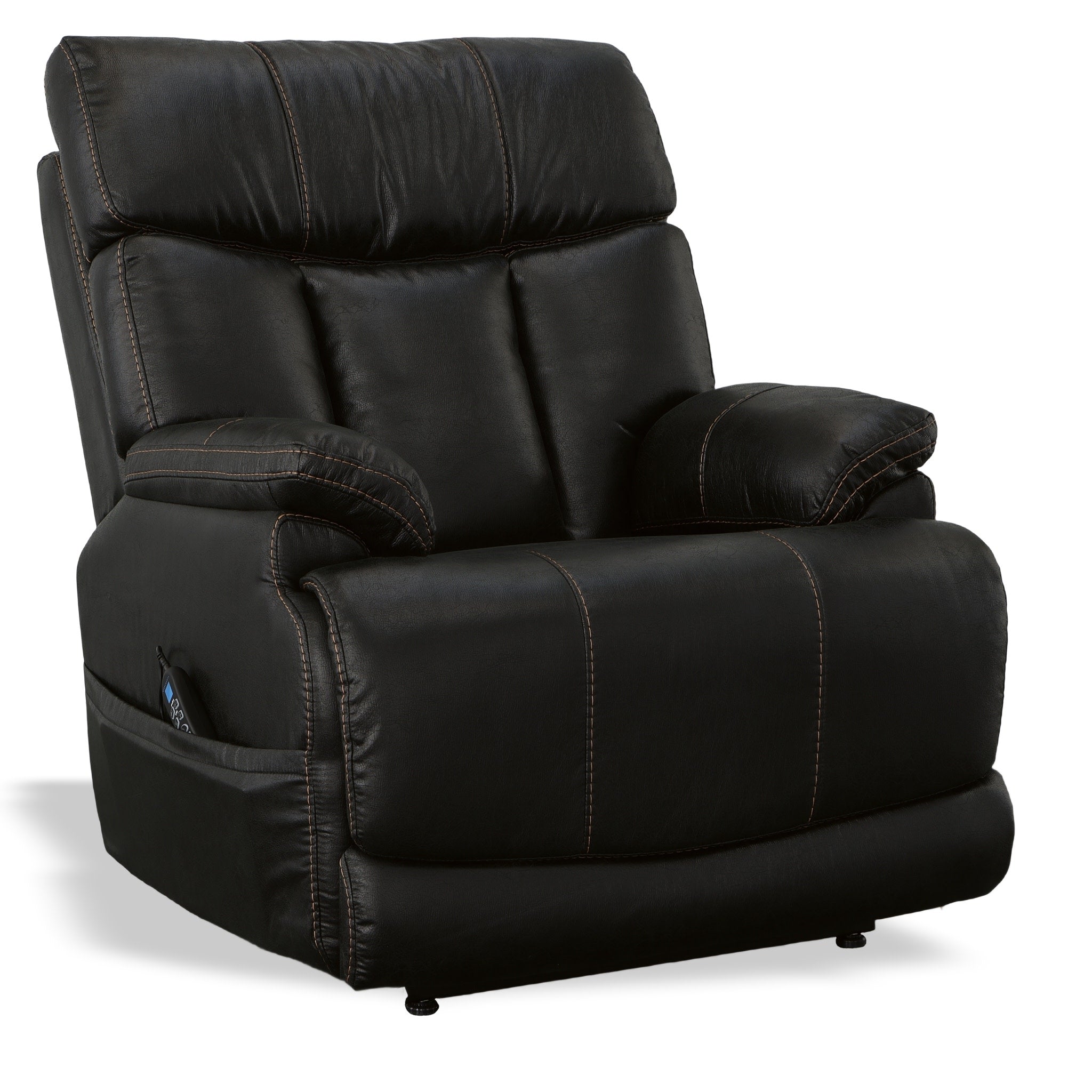 Clive Peppercorn Fabric Power Lift Recliner with Power Headrest