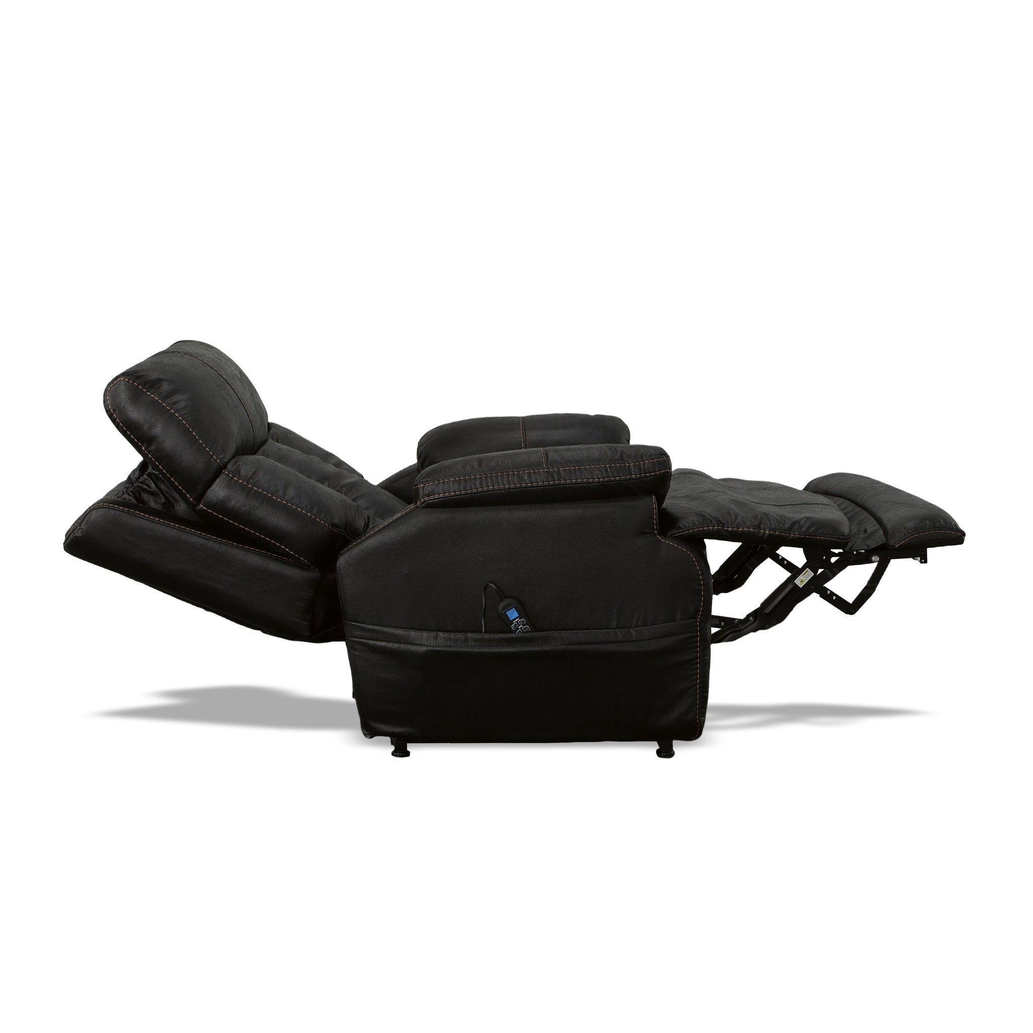Clive Peppercorn Fabric Power Lift Recliner with Power Headrest
