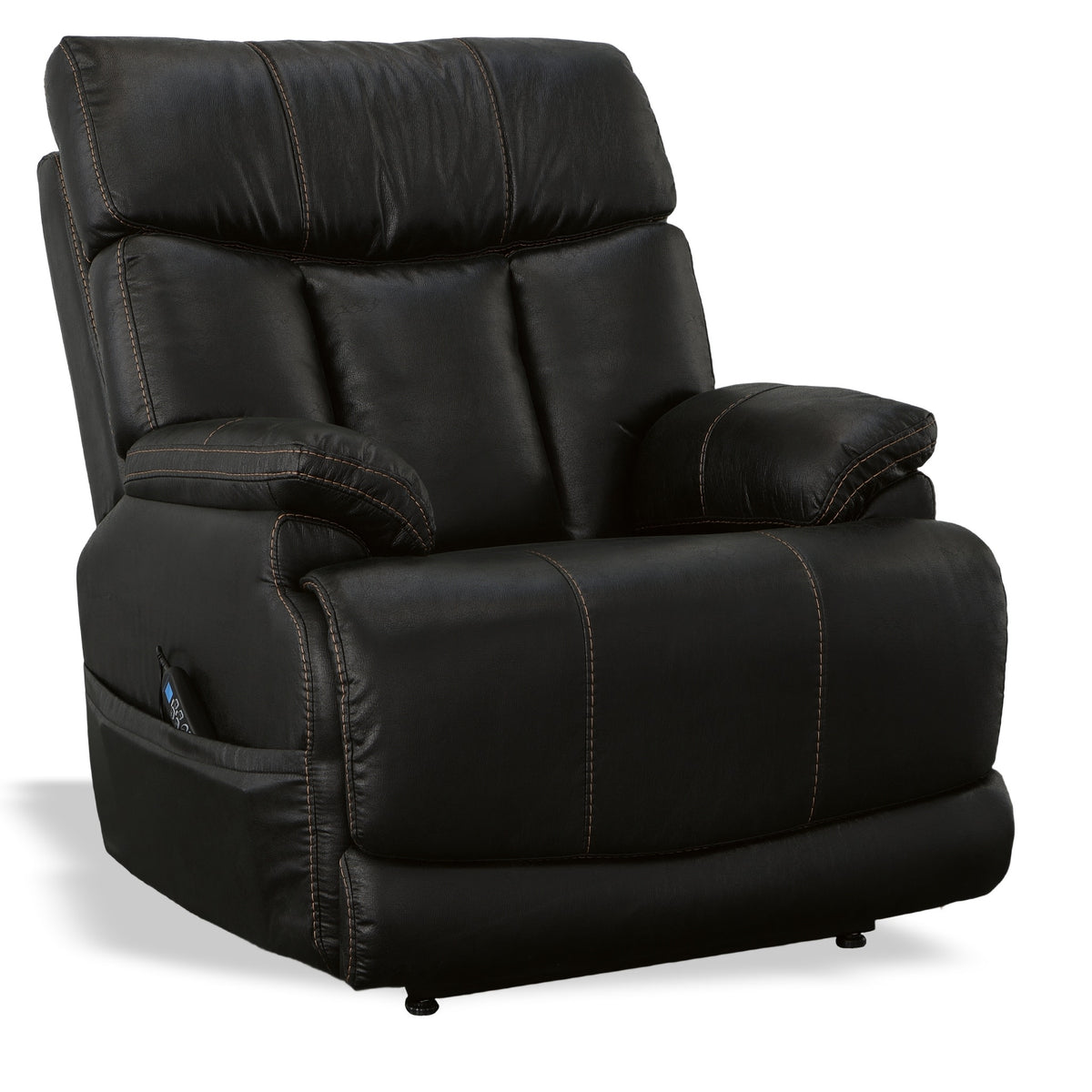 Clive Fabric Power Lift Recliner with Power Headrest & Lumbar