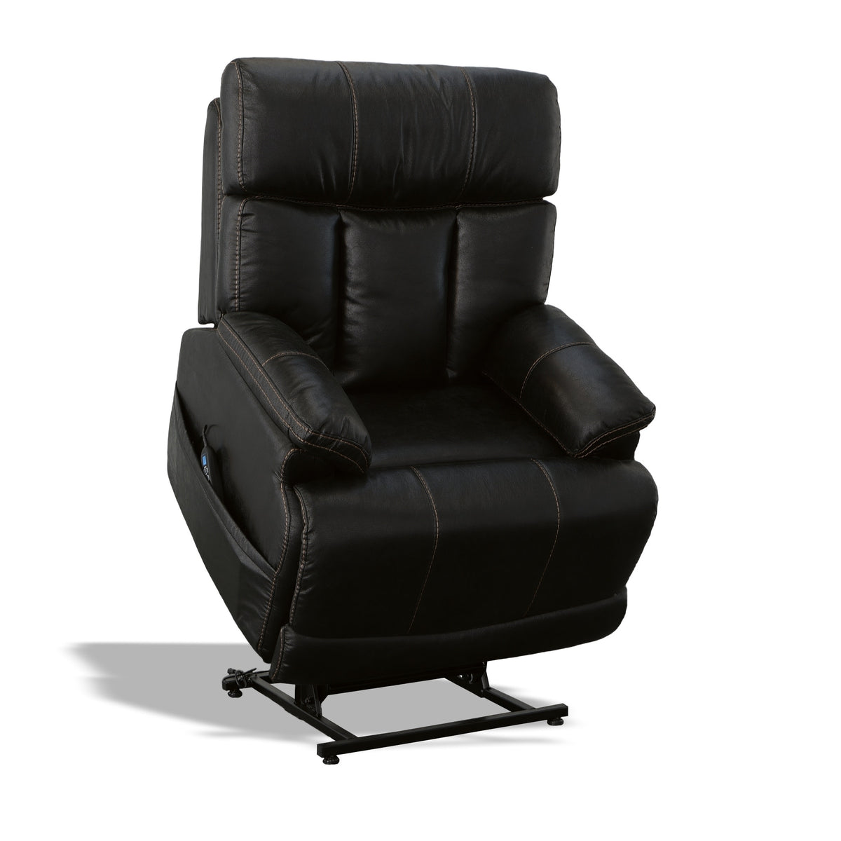 Clive Fabric Power Lift Recliner with Power Headrest & Lumbar