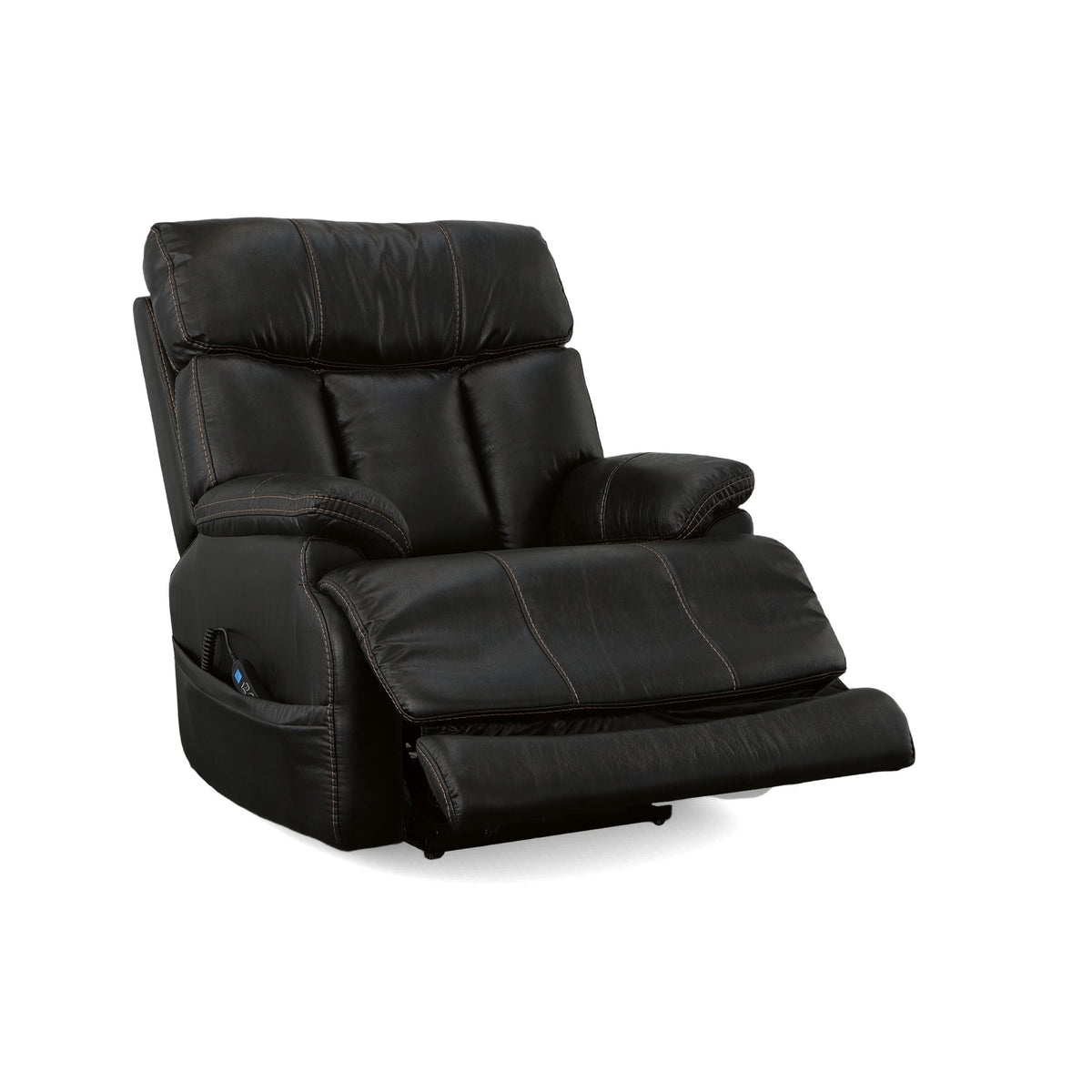 Clive Fabric Power Lift Recliner with Power Headrest & Lumbar