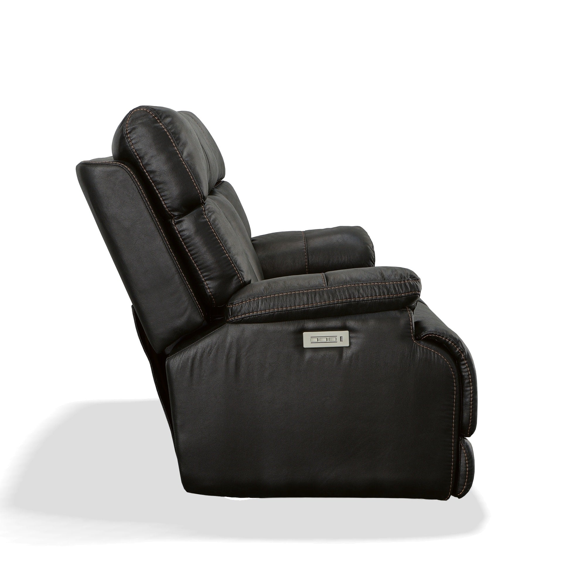 Clive Peppercorn Fabric Power Reclining Loveseat with Power