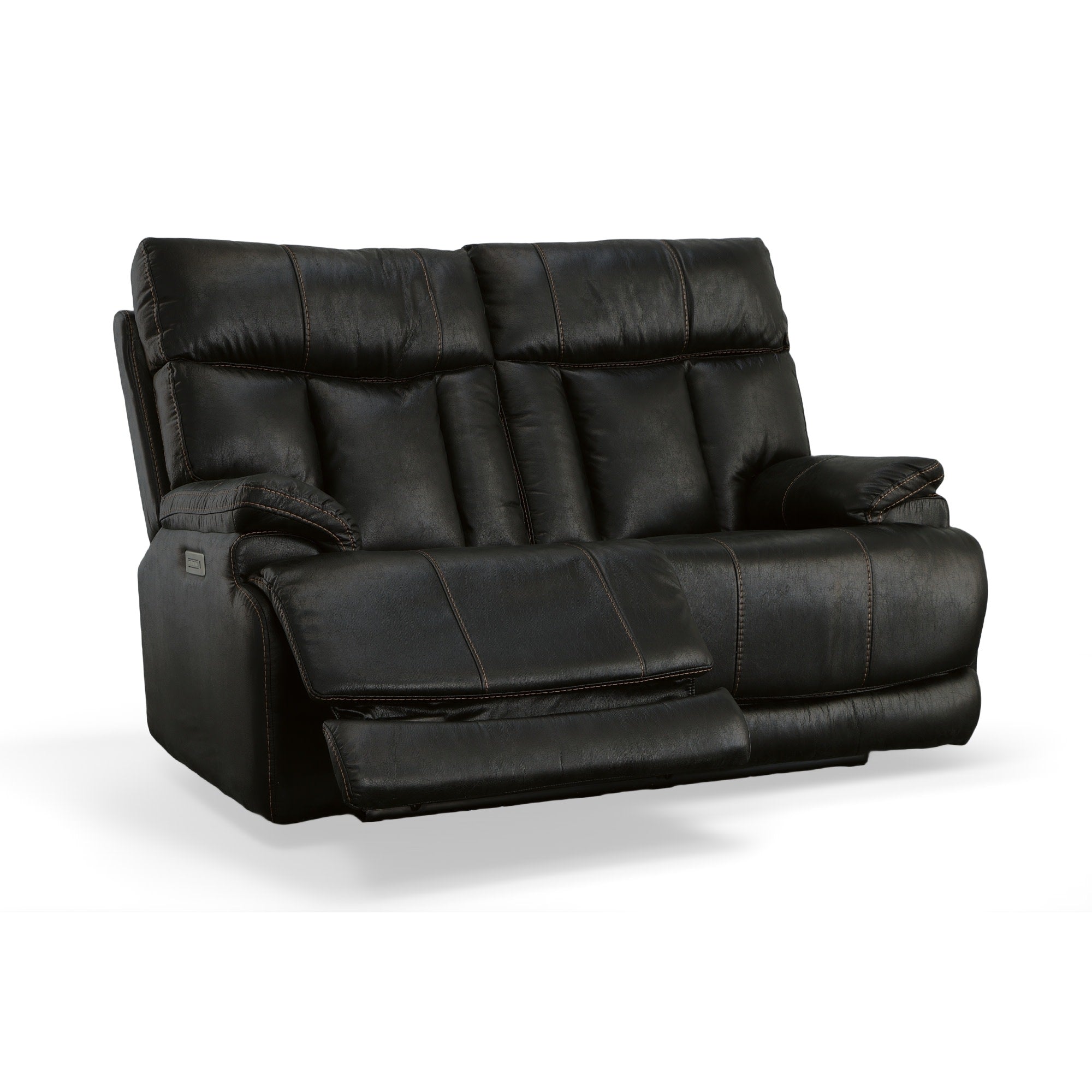Clive Peppercorn Fabric Power Reclining Loveseat with Power