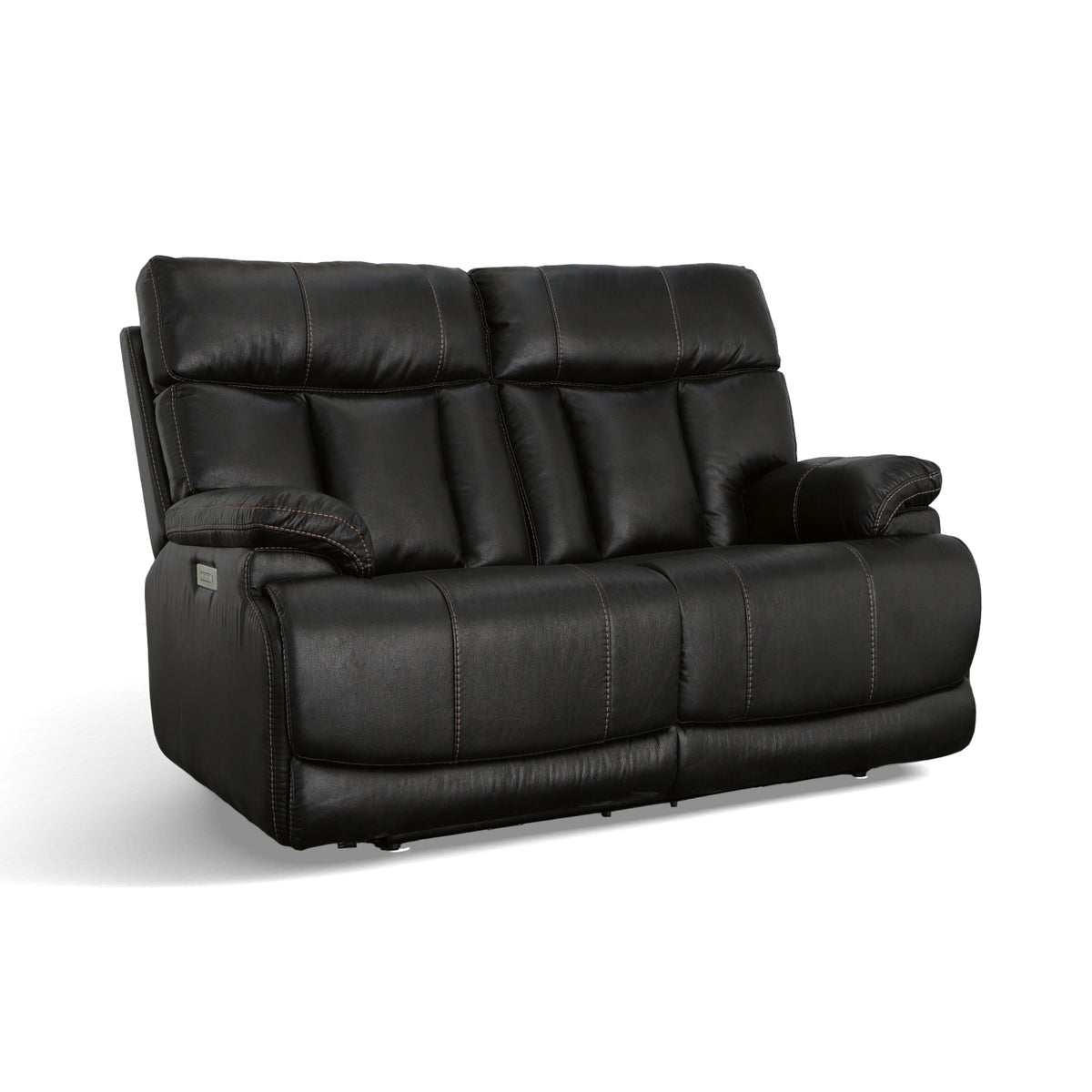 Clive Fabric Power Reclining Loveseat with Power Headrests & Lumbar