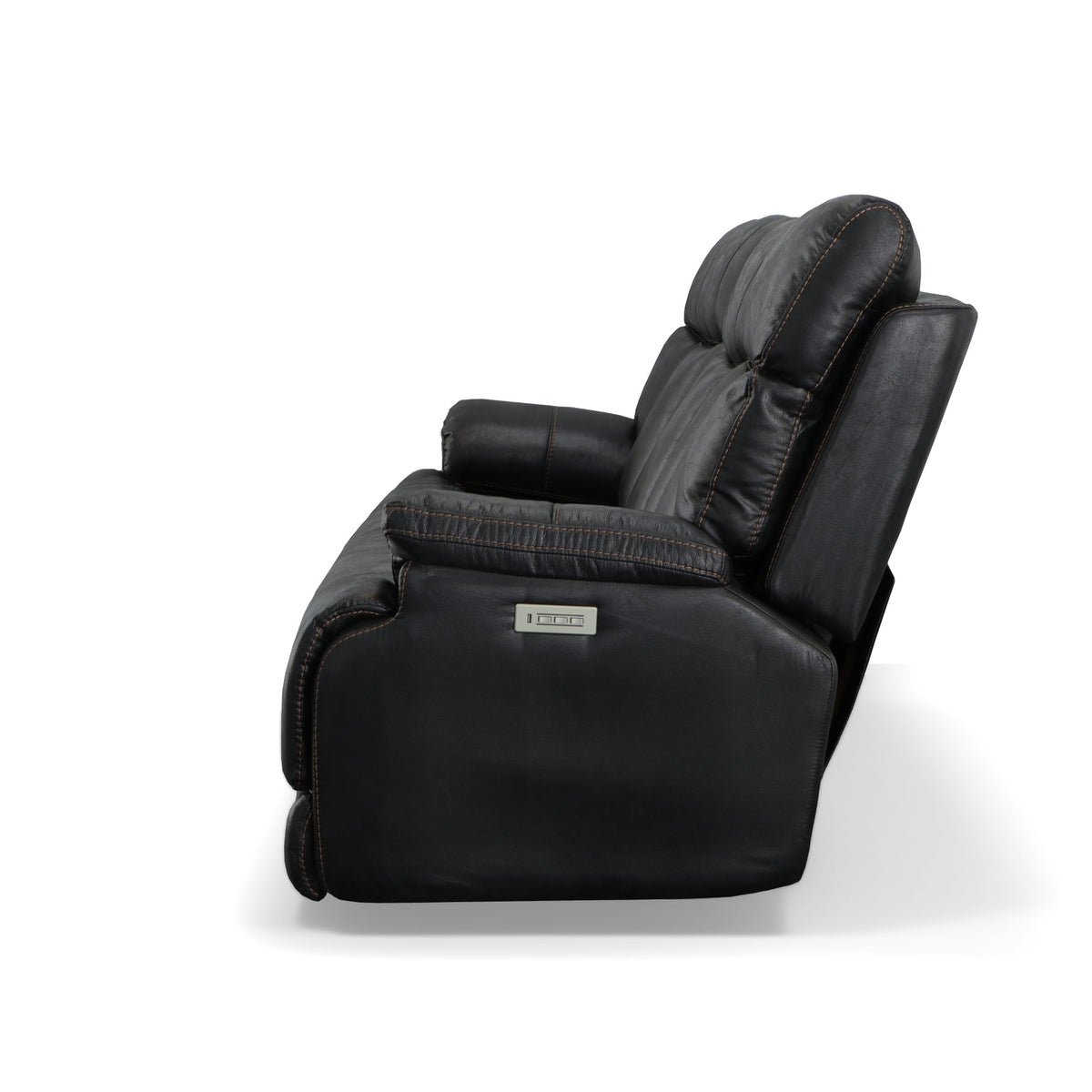 Clive Fabric Power Reclining Sofa with Power Headrests & Lumbar