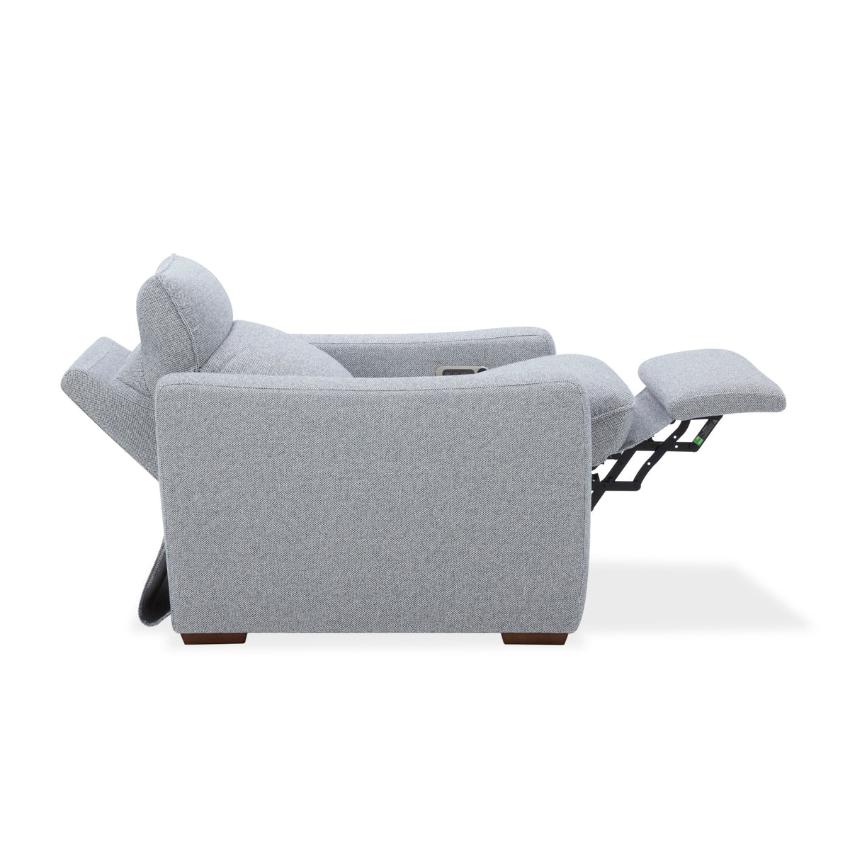 Ava Fabric Power Recliner with Power Headrest & Lumbar