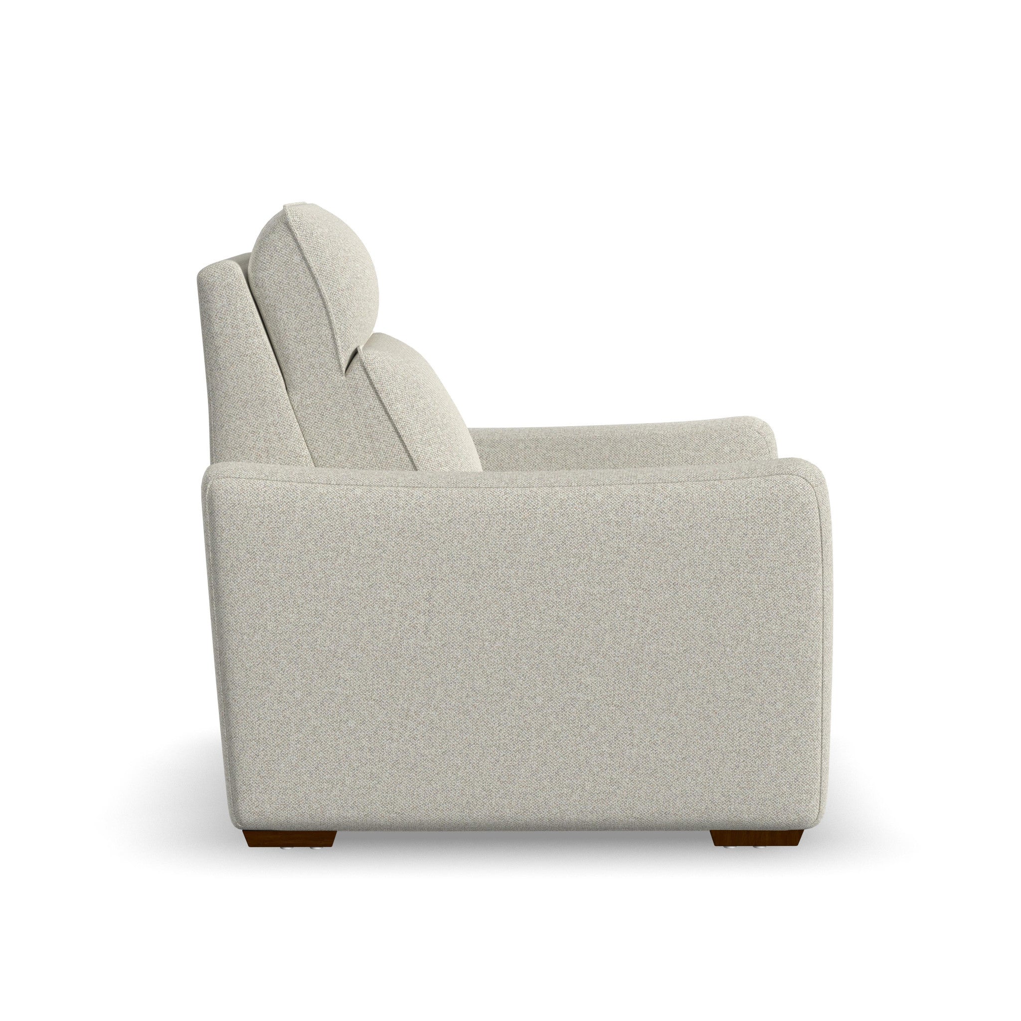 Ava Fabric Power Recliner with Power Headrest & Lumbar