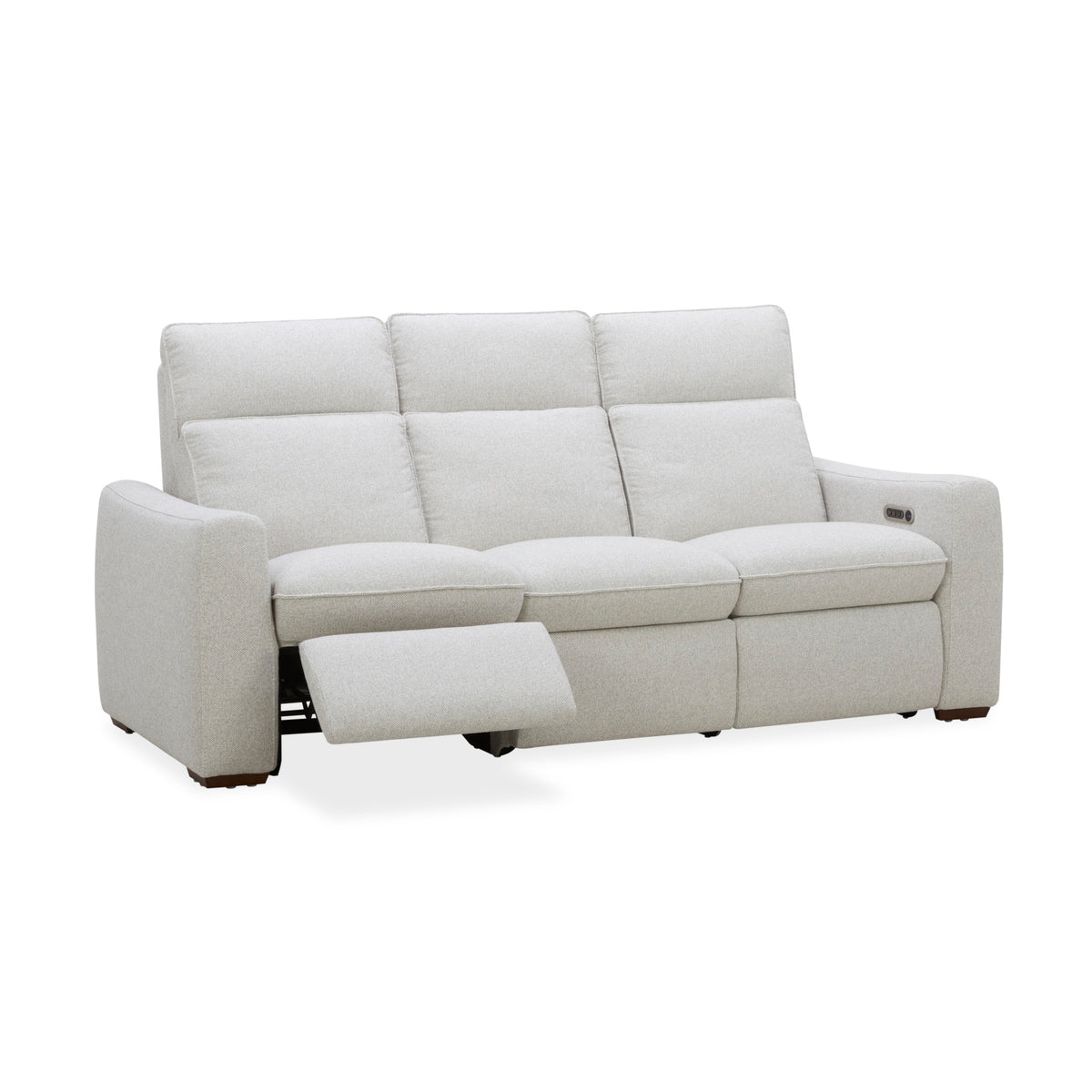 Ava Fabric Power Reclining Sofa with Power Headrest & Lumbar
