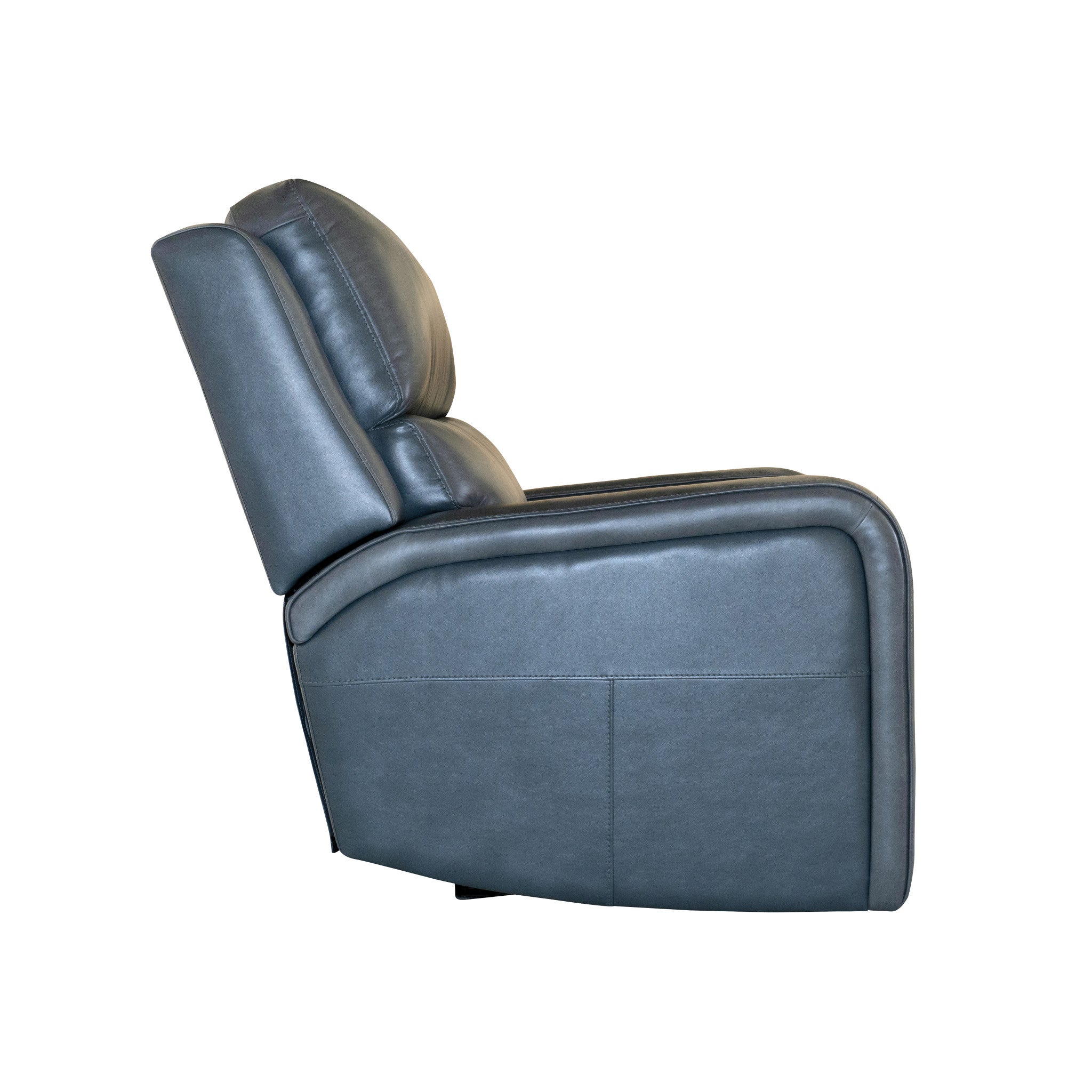 Oasis Leather Power Recliner with Power Headrest, Lumbar, Heat & Massage