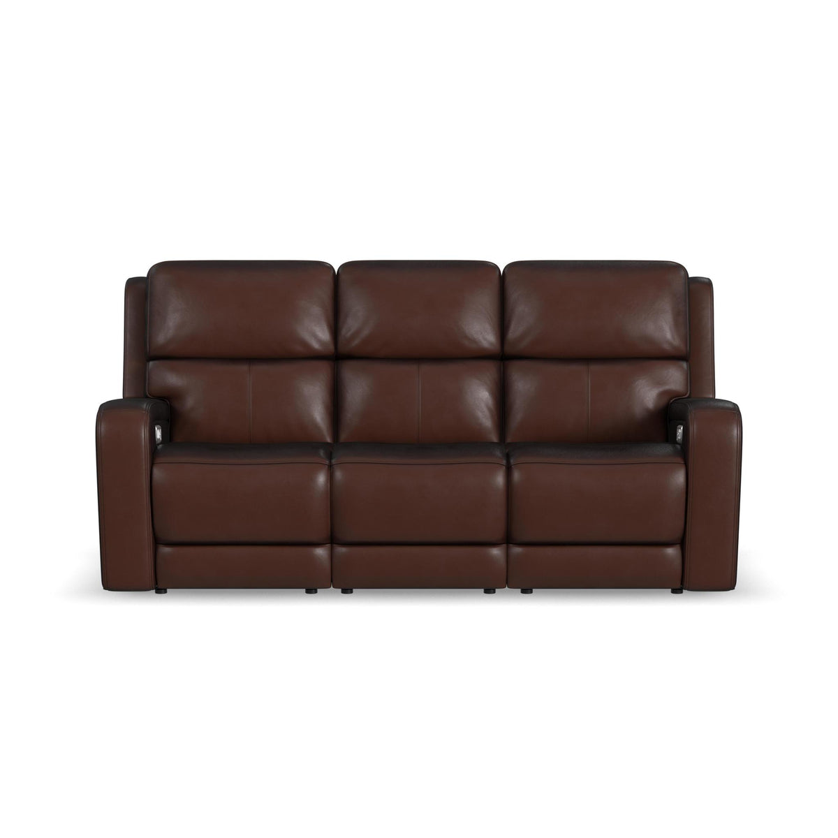 Oasis Leather Power Reclining Sofa with Power Headrests, Lumbar, Heat & Massage