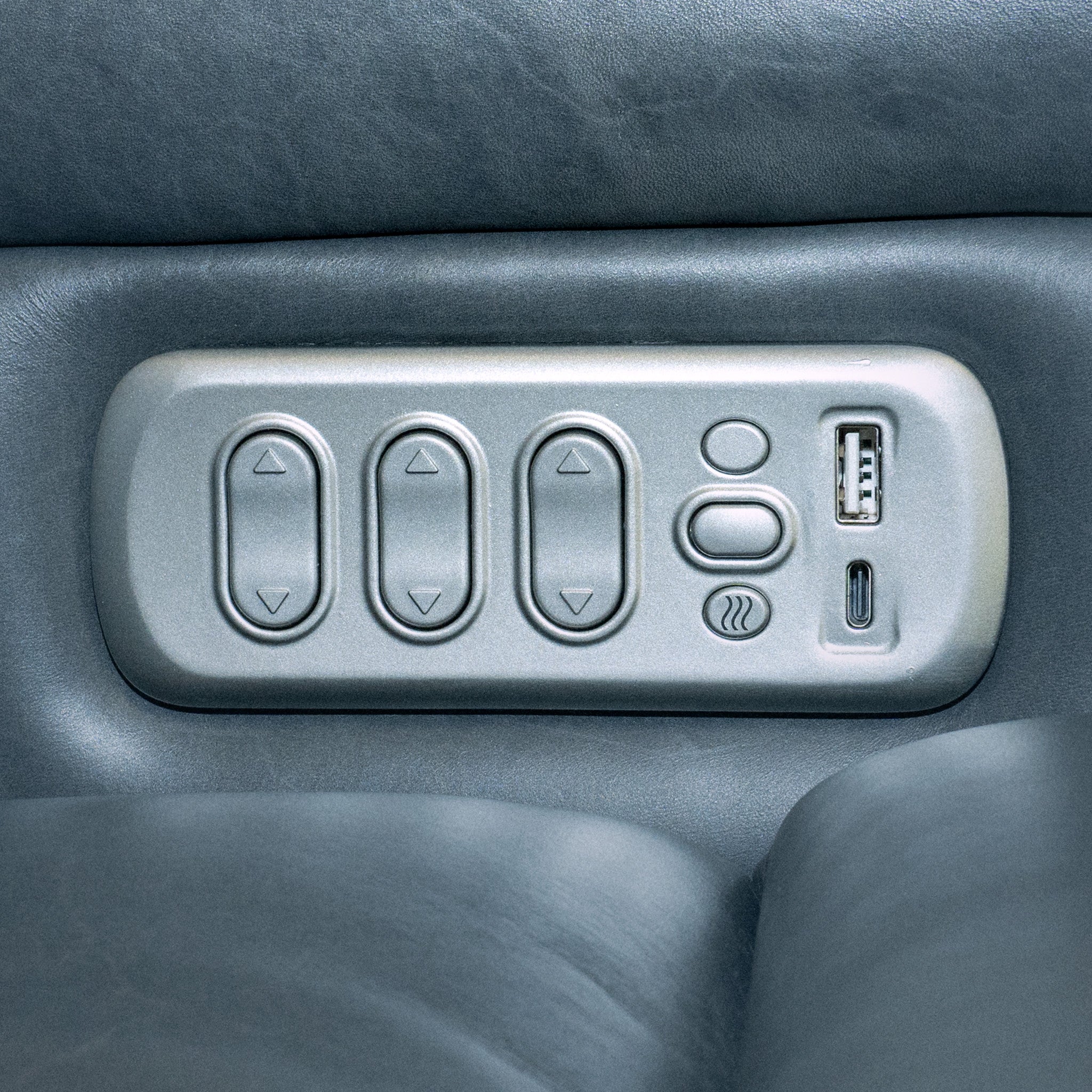 Oasis Leather Power Reclining Sofa with Power Headrests, Lumbar, Heat & Massage