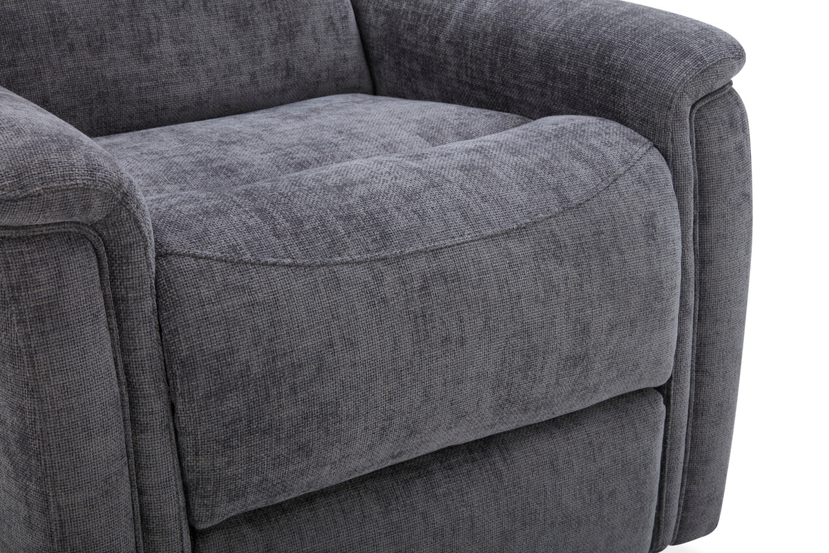 Luma Fabric Power Lift Recliner with Power Headrest, Lumbar, Heat & Massage