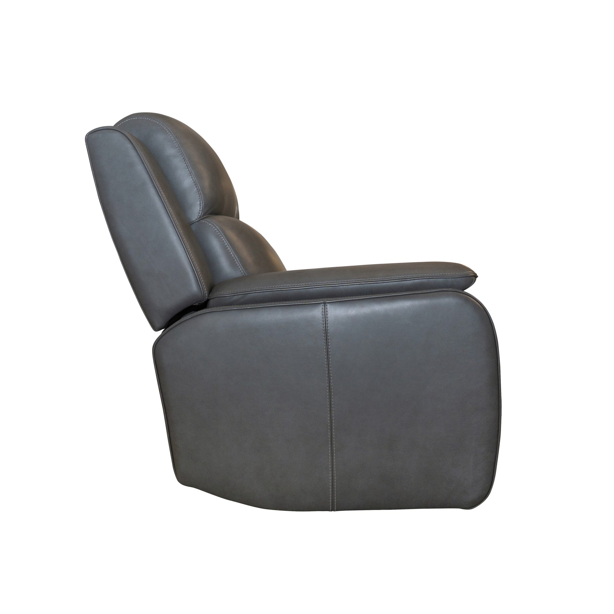 Ziggy Leather Power Recliner with Power Headrest, Lumbar, Heat & Massage