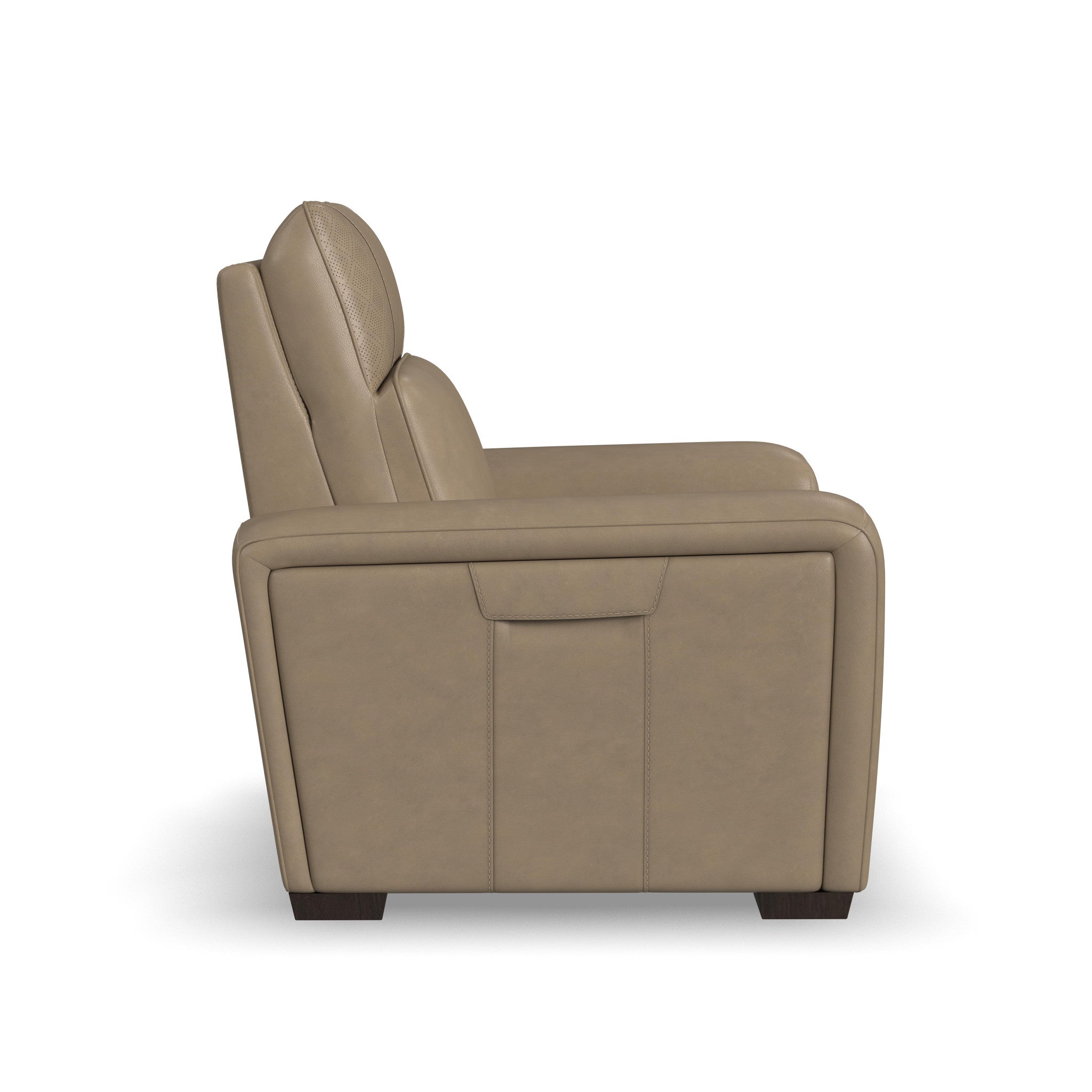 Sense Leather Power Recliner with Power Headrest, Lumbar & Pulse