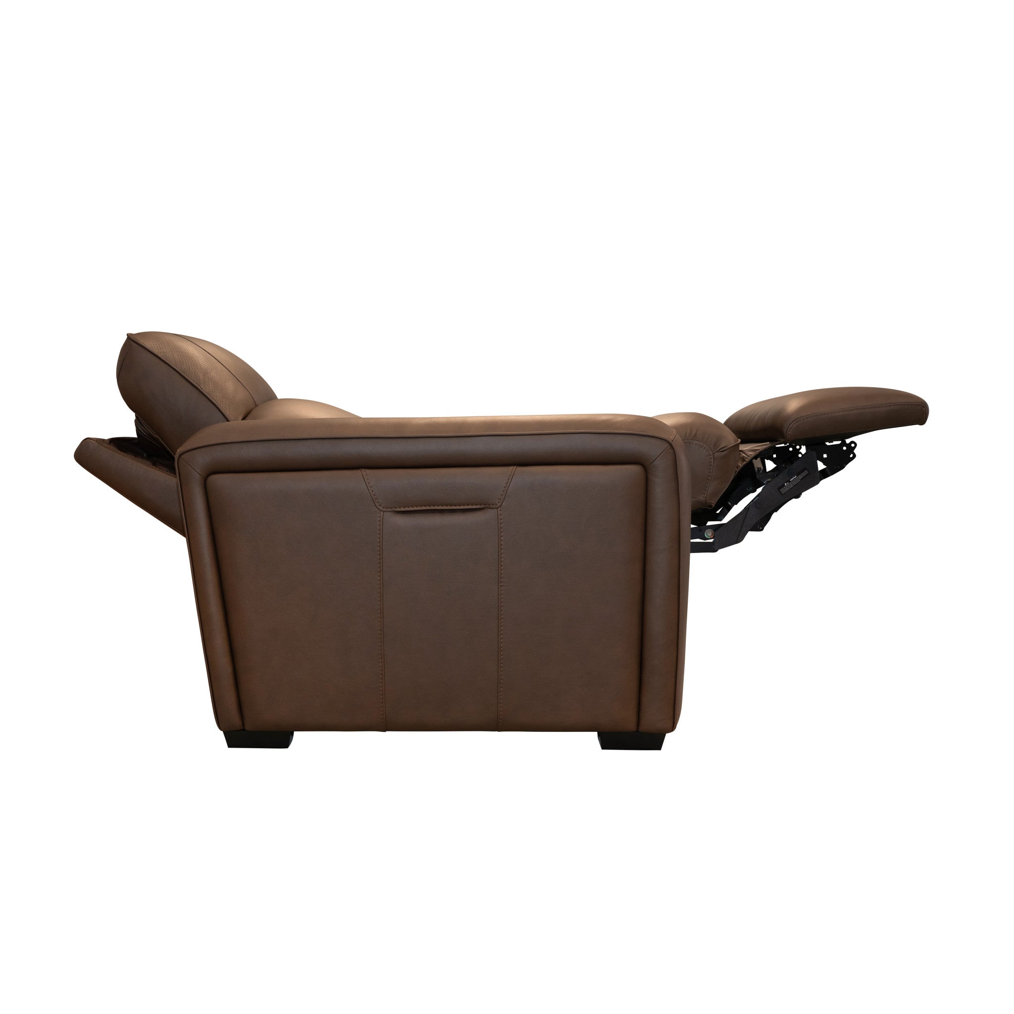 Sense Leather Power Recliner with Power Headrest, Lumbar & Pulse