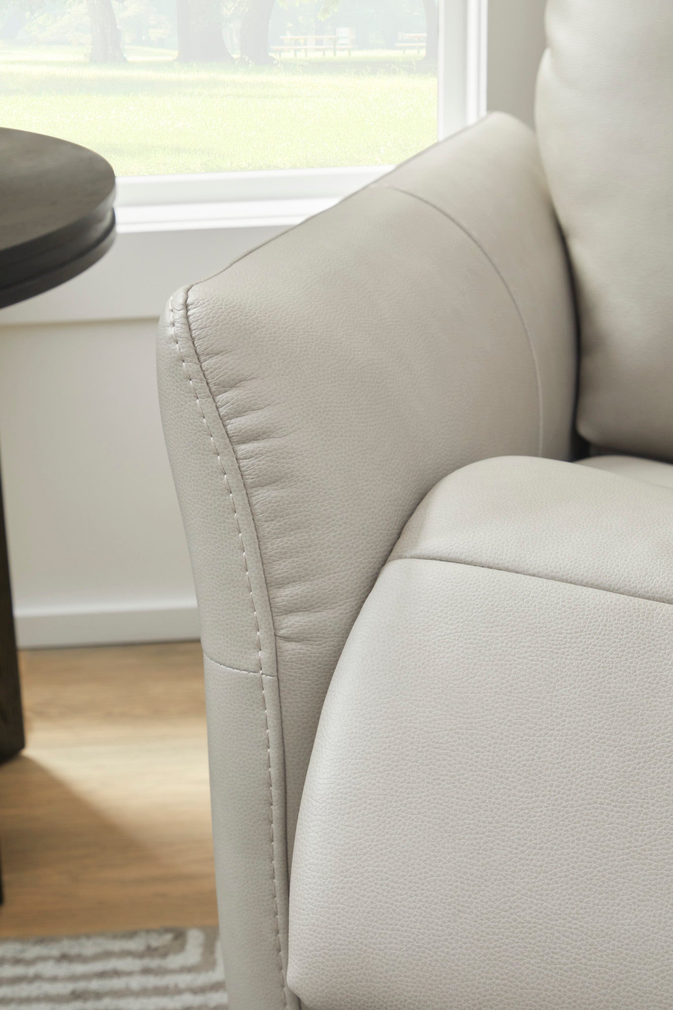 Artemis Fabric Power Rocking Recliner with Power Headrest, Lumbar, Heat & Massage