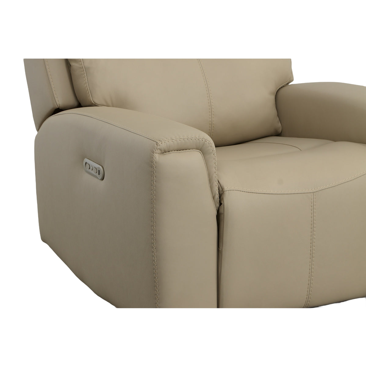 Jarvis Leather Power Recliner with Power Headrest