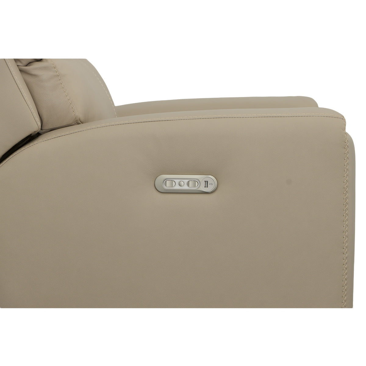 Jarvis Leather Power Recliner with Power Headrest