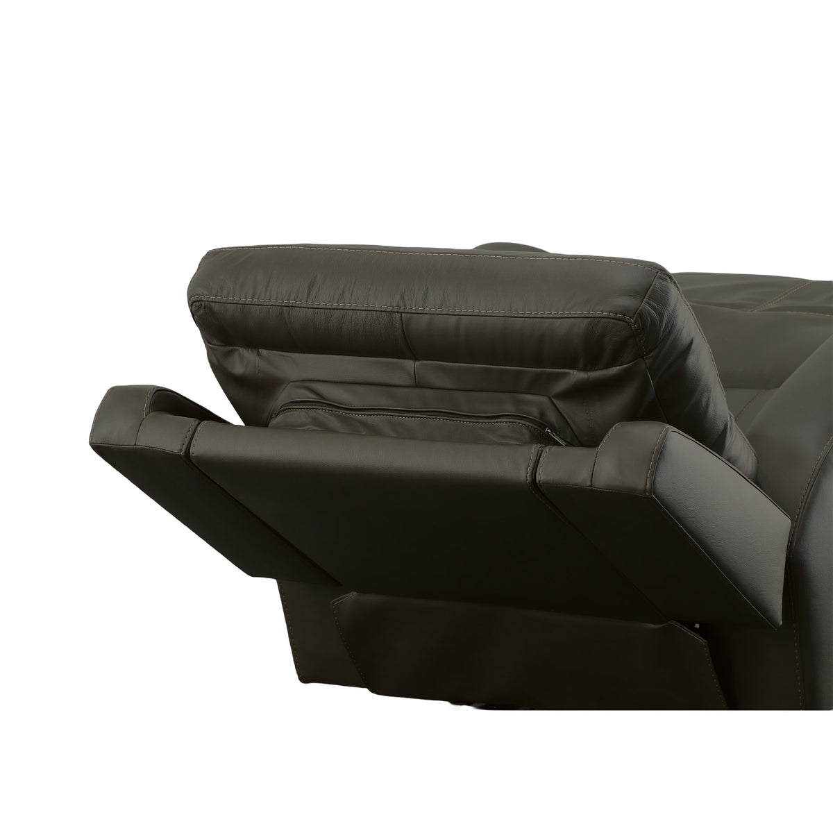 Jarvis Leather Power Recliner with Power Headrest