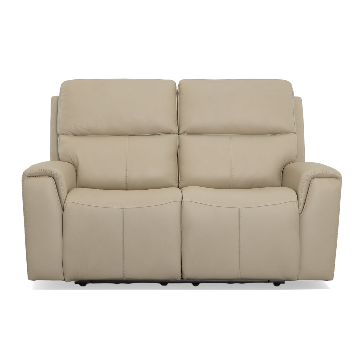 Jarvis Leather Power Reclining Loveseat with Power Headrests