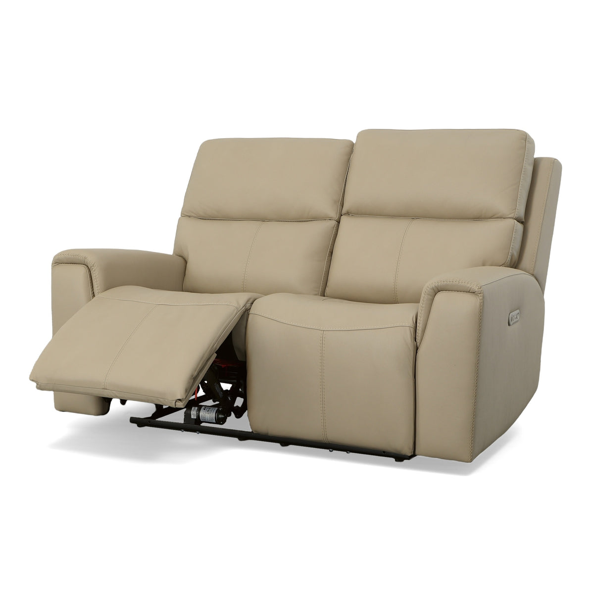 Jarvis Leather Power Reclining Loveseat with Power Headrests