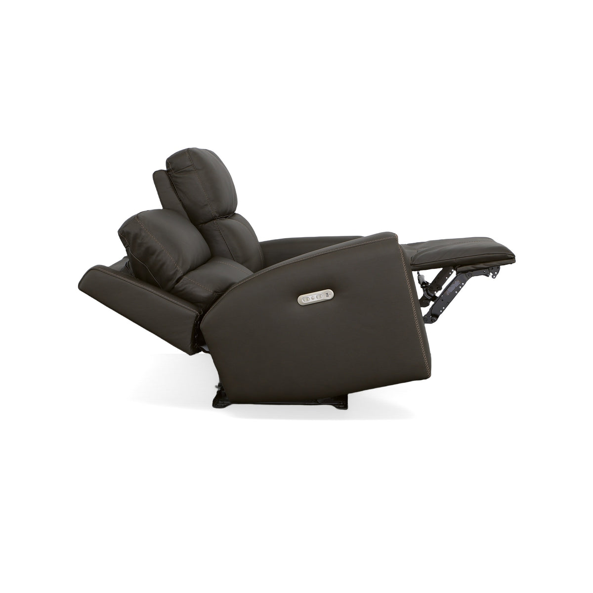 Jarvis Leather Power Reclining Loveseat with Power Headrests