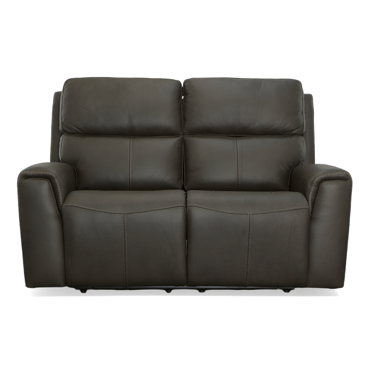 Jarvis Leather Power Reclining Loveseat with Power Headrests