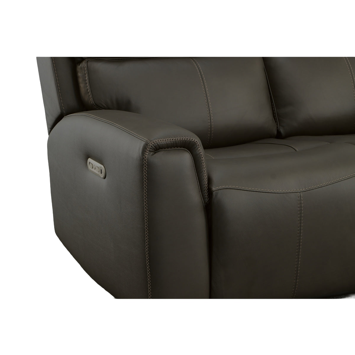 Jarvis Leather Power Reclining Loveseat with Power Headrests