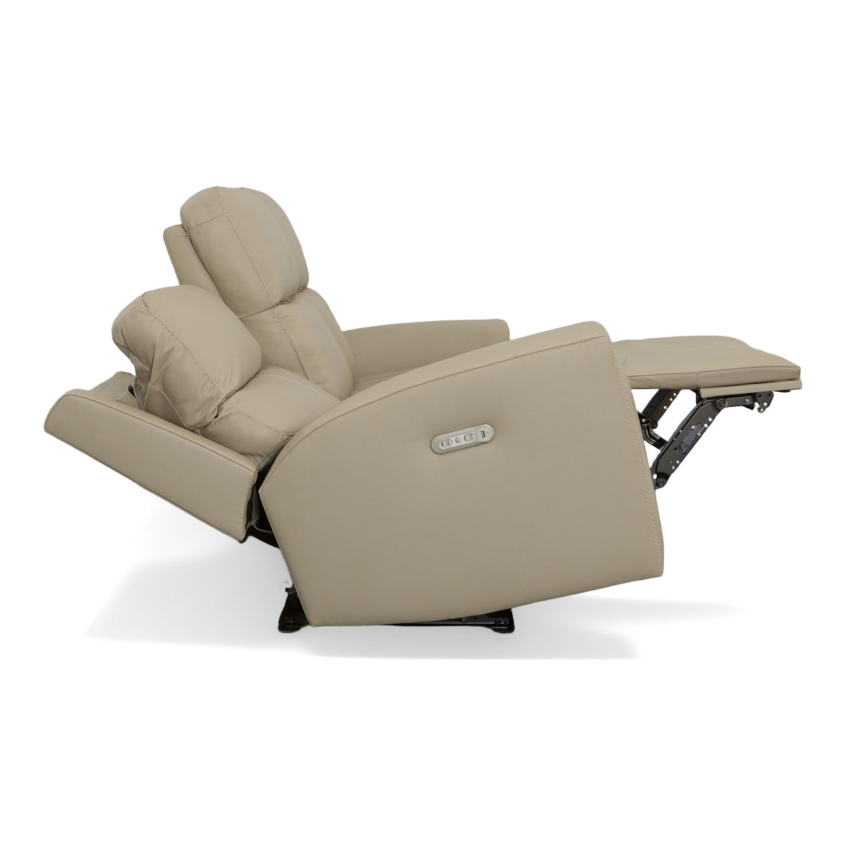 Jarvis Leather Power Reclining Sofa with Power Headrests