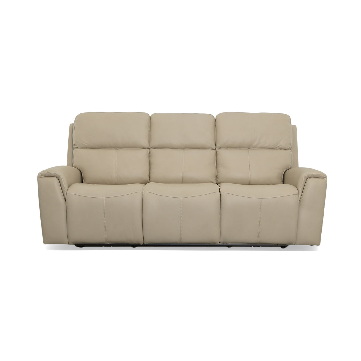 Jarvis Leather Power Reclining Sofa with Power Headrests