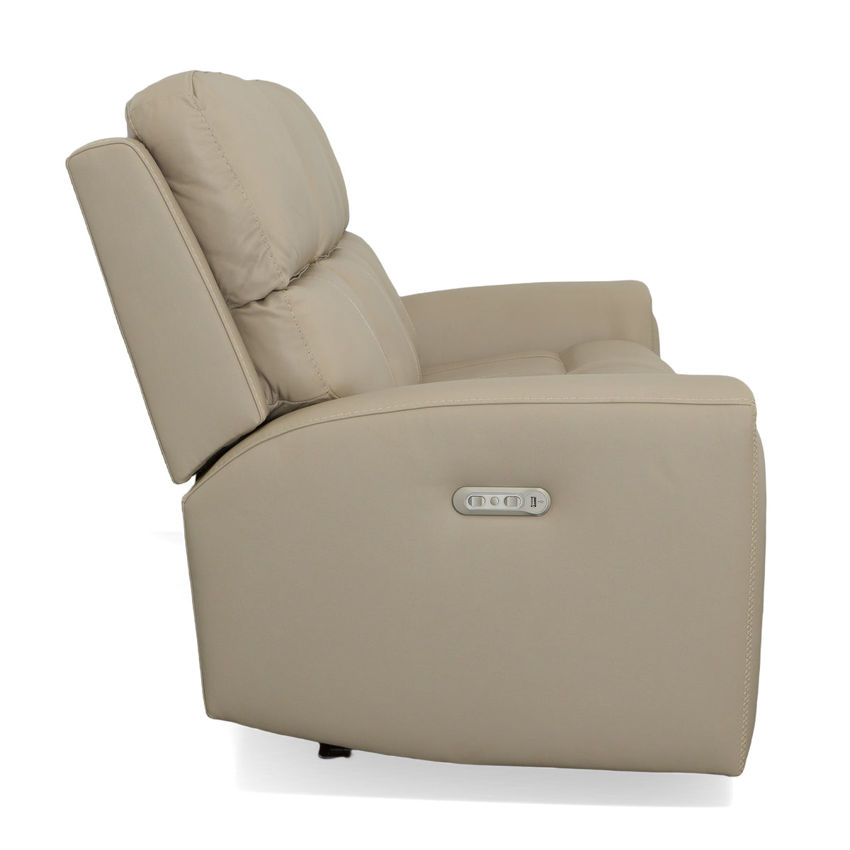 Jarvis Leather Power Reclining Sofa with Power Headrests