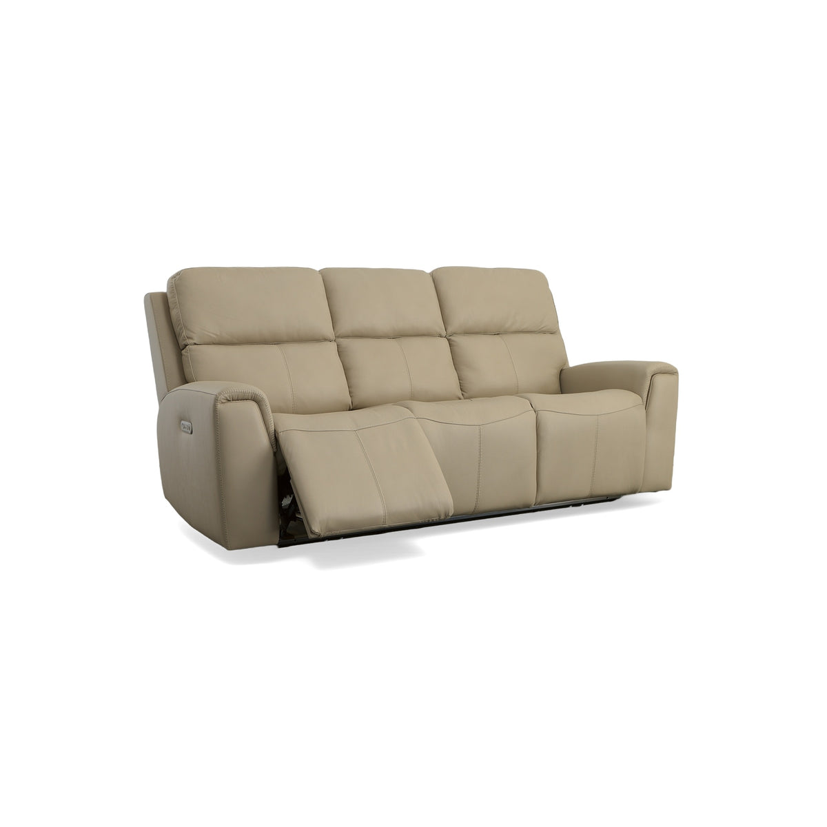 Jarvis Leather Power Reclining Sofa with Power Headrests