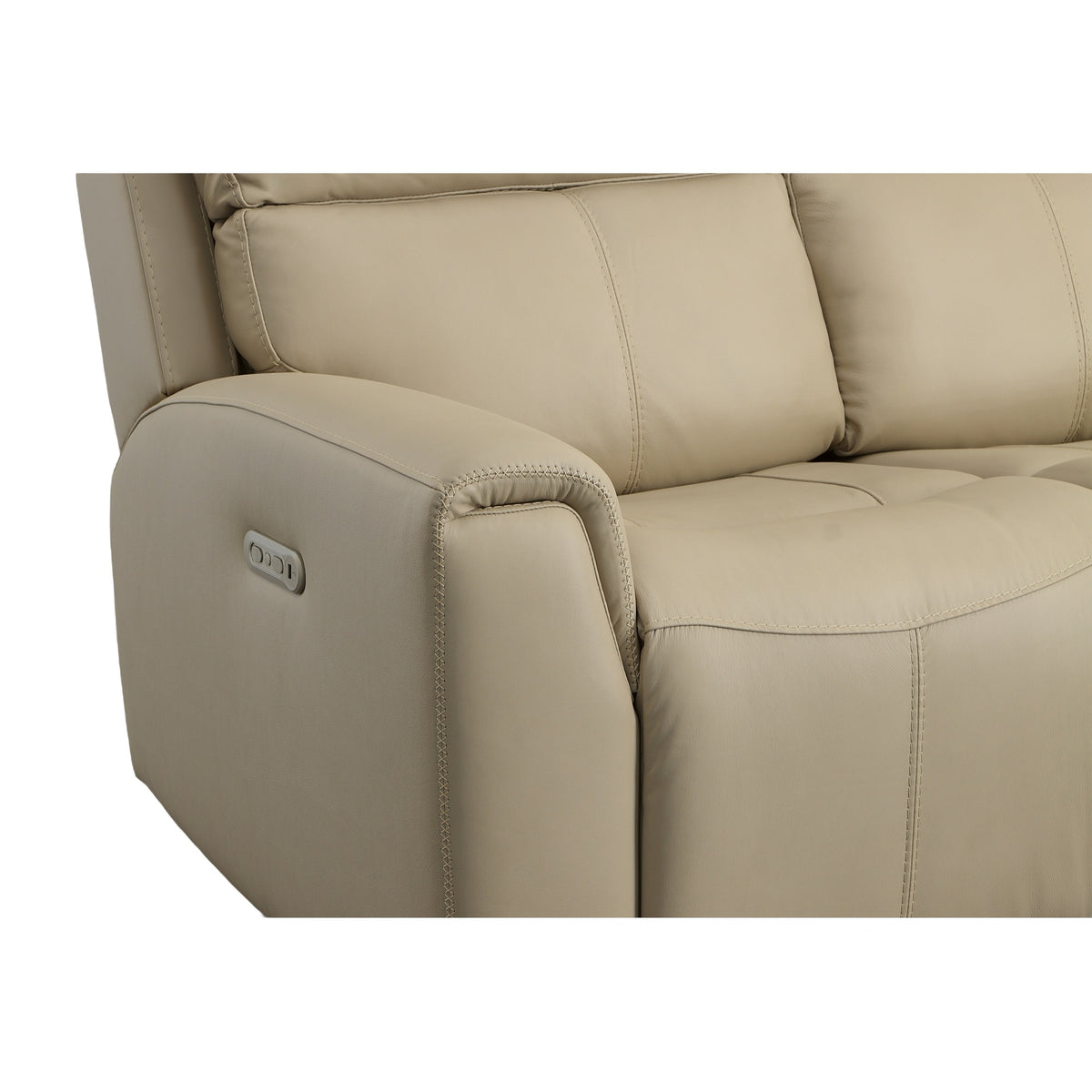 Jarvis Leather Power Reclining Sofa with Power Headrests