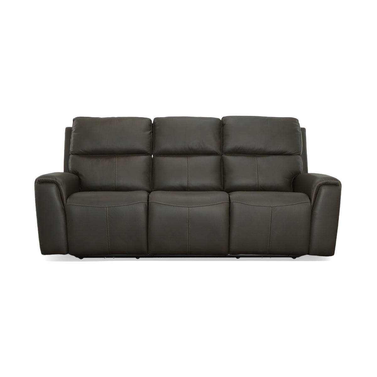 Jarvis Leather Power Reclining Sofa with Power Headrests