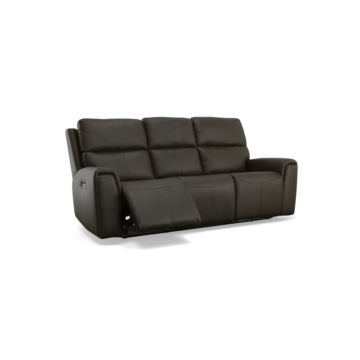 Jarvis Leather Power Reclining Sofa with Power Headrests