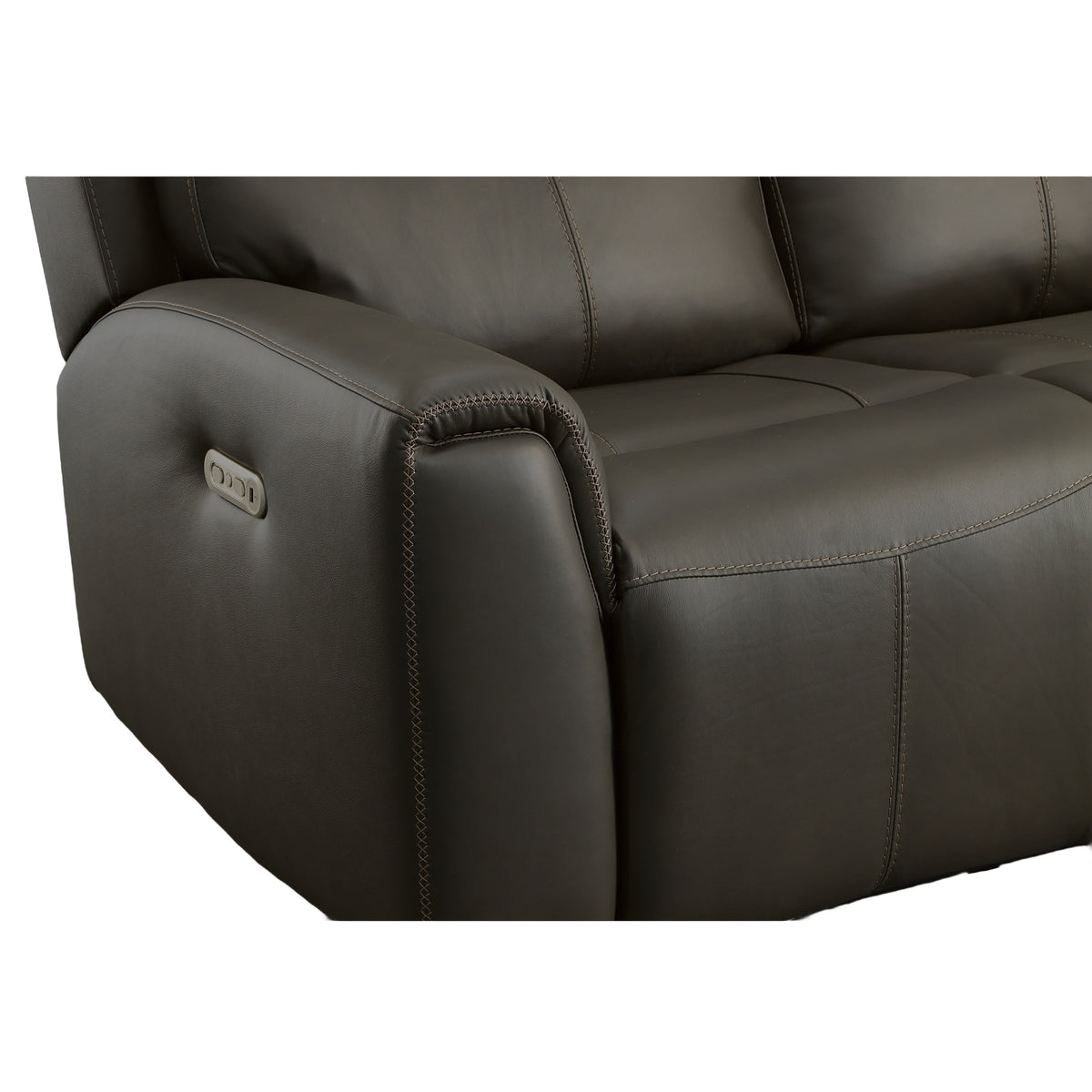 Jarvis Leather Power Reclining Sofa with Power Headrests