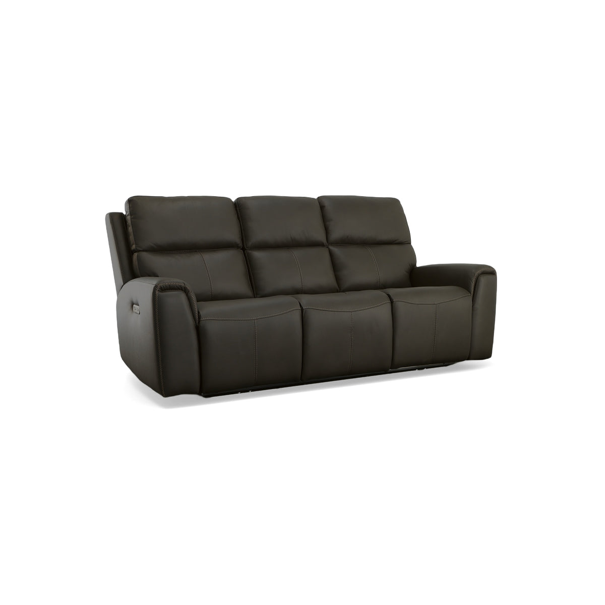 Jarvis Leather Power Reclining Sofa with Power Headrests