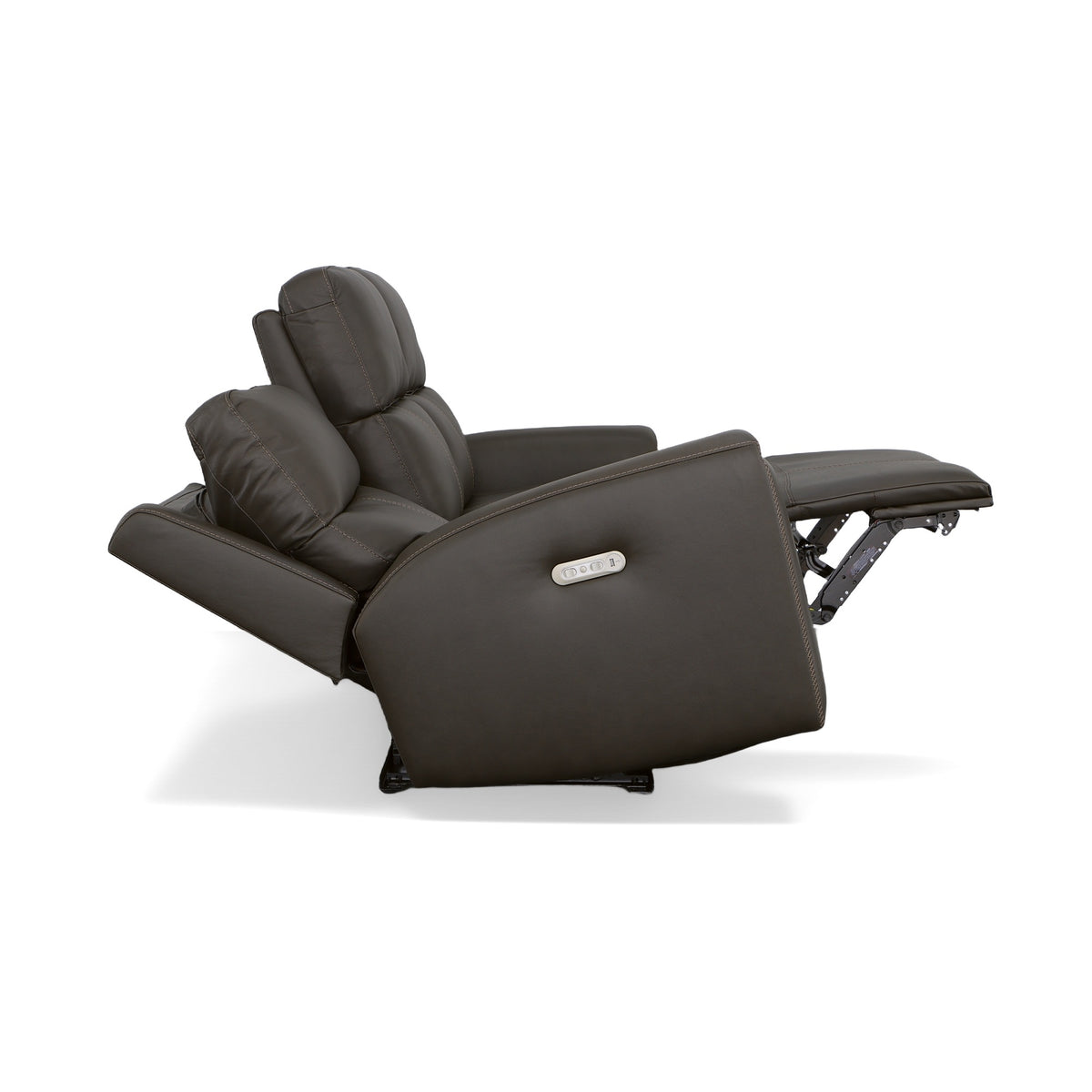 Jarvis Leather Power Reclining Sofa with Power Headrests