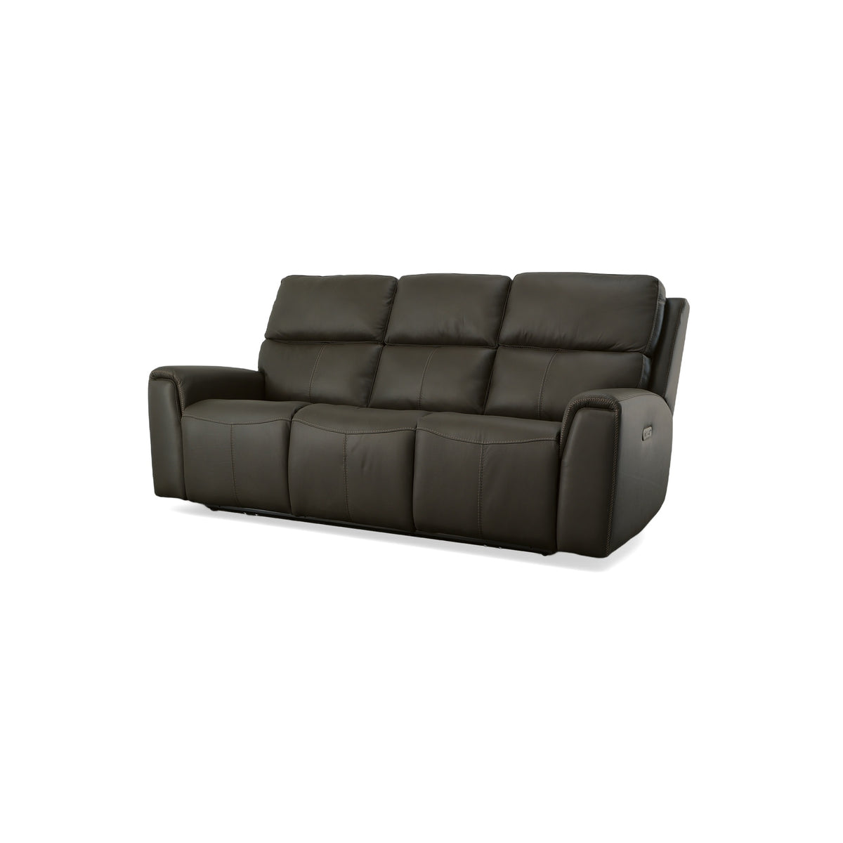 Jarvis Leather Power Reclining Sofa with Power Headrests