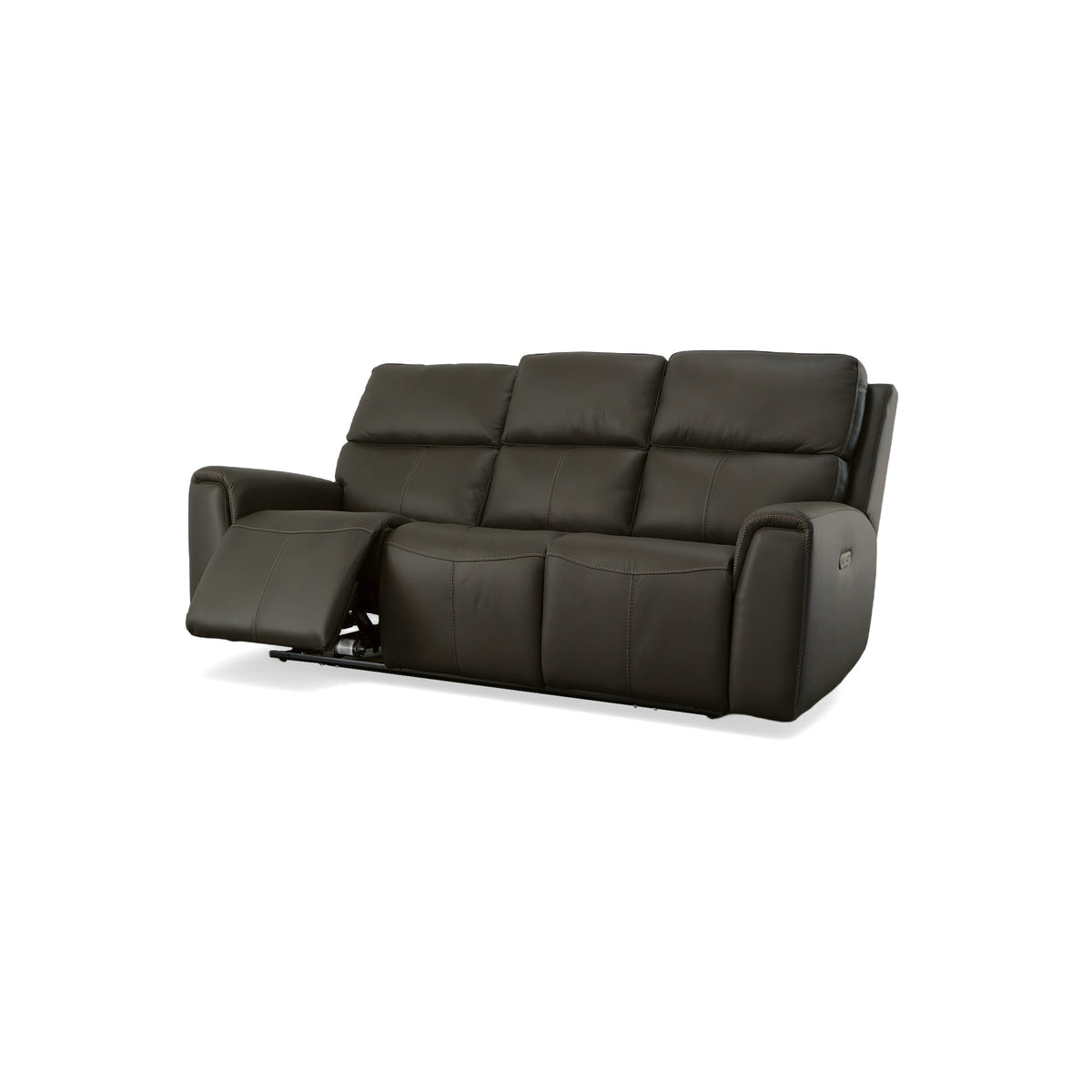 Jarvis Leather Power Reclining Sofa with Power Headrests